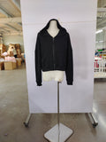 Exton Zip Up Hoodie | Black