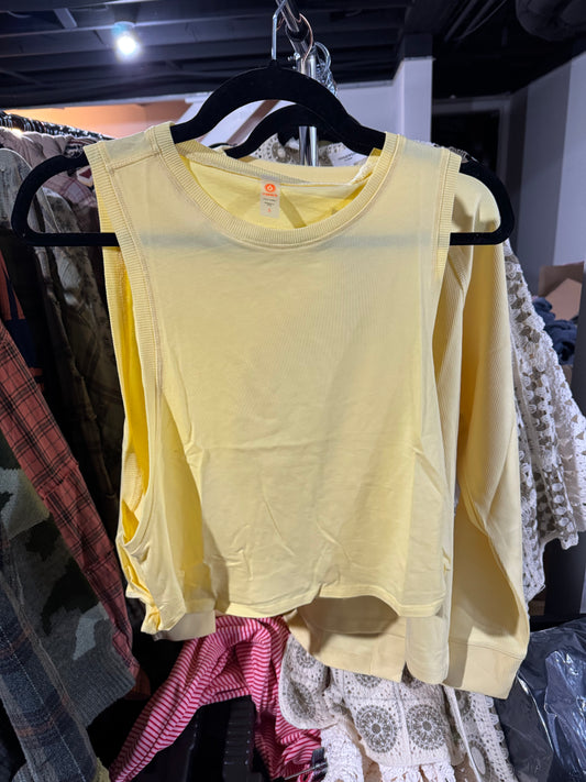 Mono B Workout Tank | Yellow