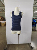Williams Striped Tank | Navy
