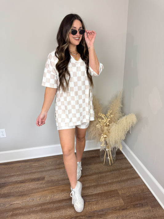 Daily Basis Checkered Shorts FINAL SALE