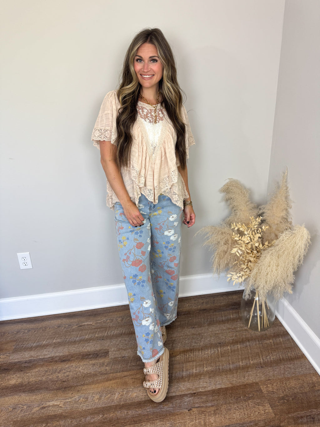 Marigold Floral Pants