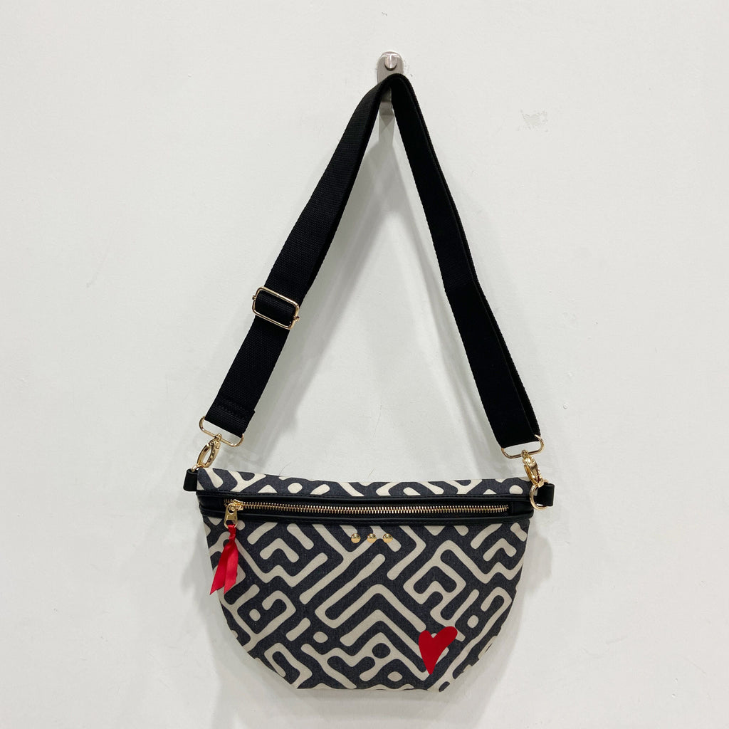 Colby Canvas Printed Bum Bag-Bum Bag-Pretty Simple