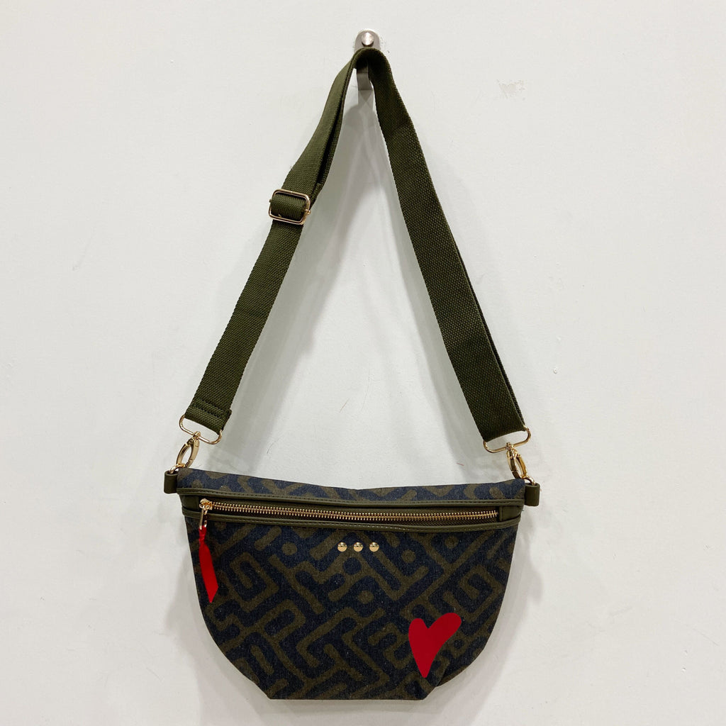 Colby Canvas Printed Bum Bag-Bum Bag-Pretty Simple