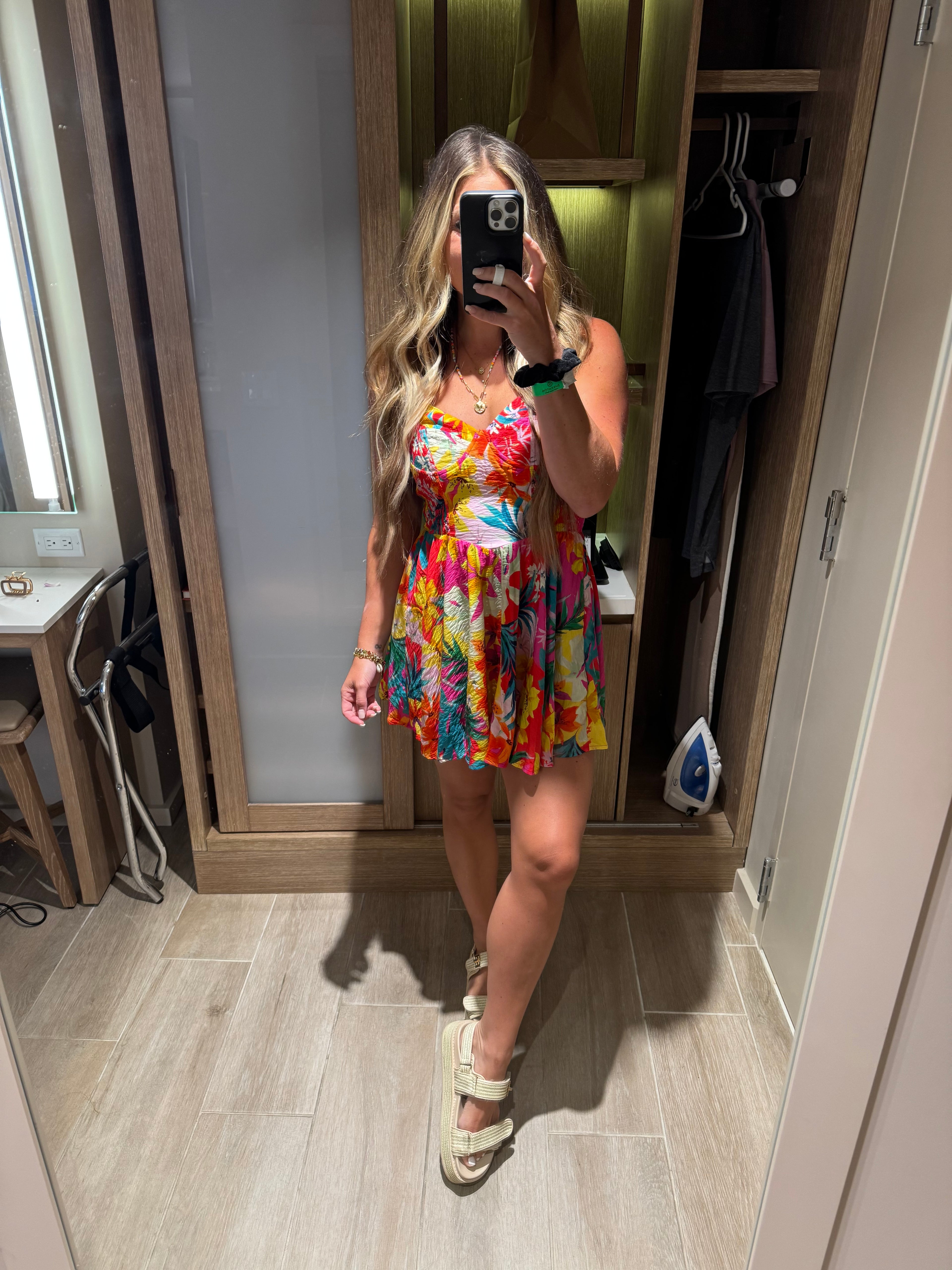 Luau Floral Dress