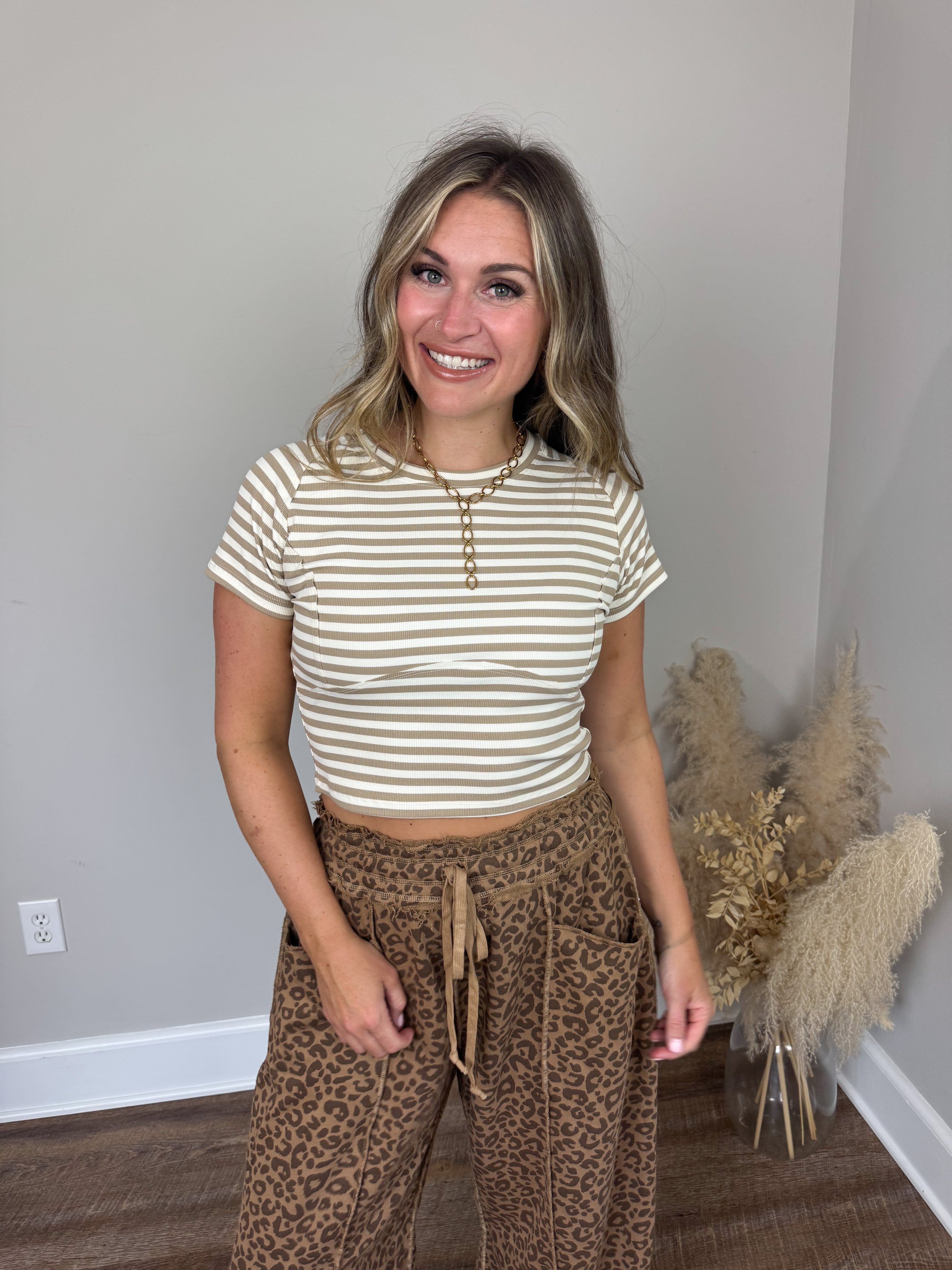 Sandbar Striped Top