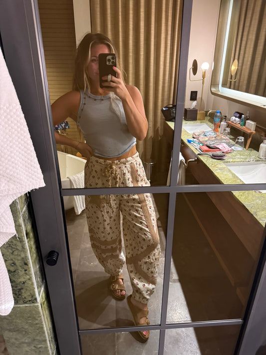 Baldwin Floral Joggers