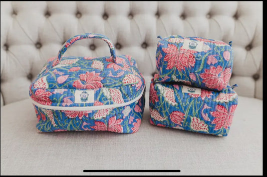 Seascape Cosmetic Bag Set