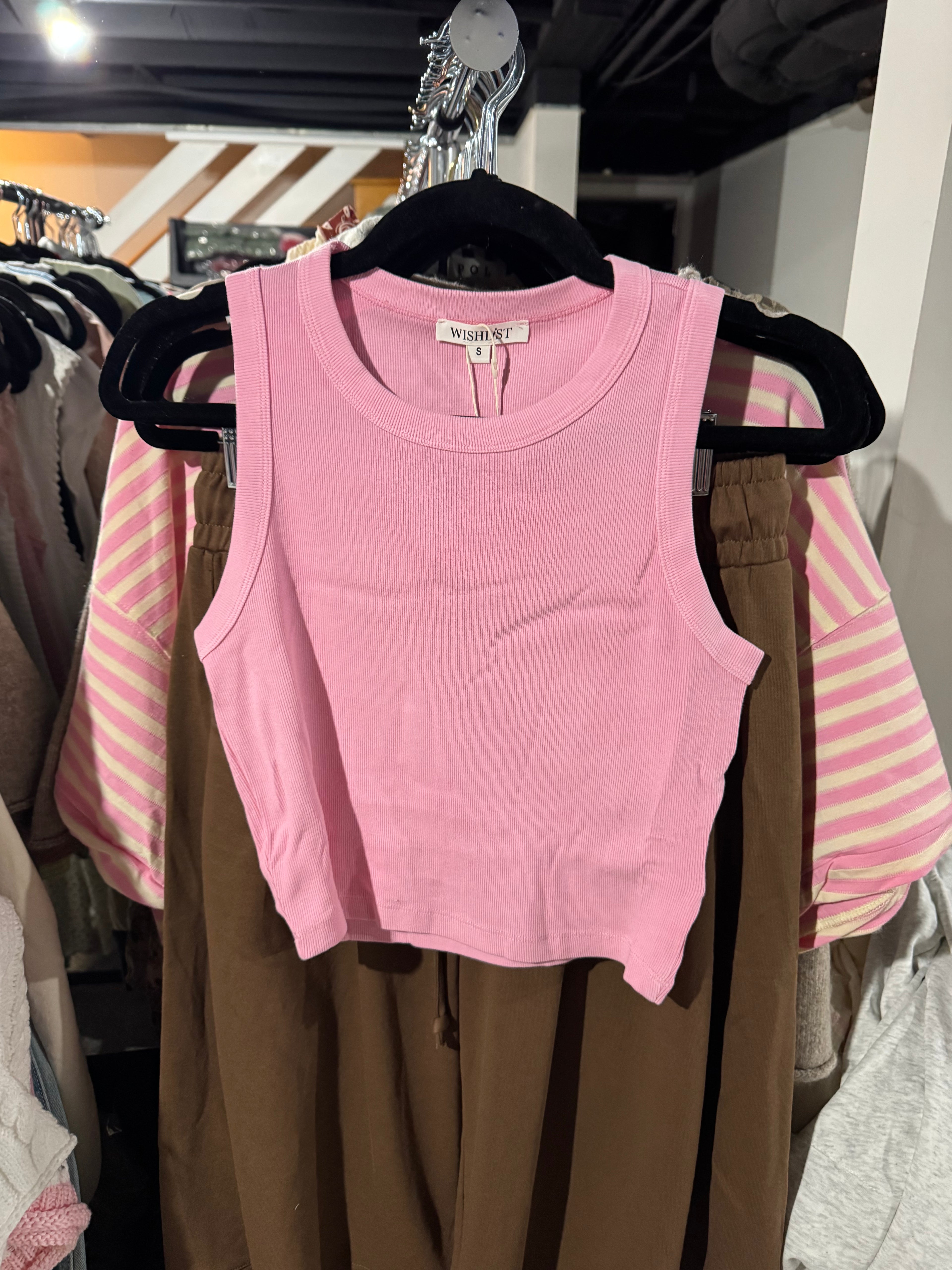 Coastal Knit Top | Ballet Pink