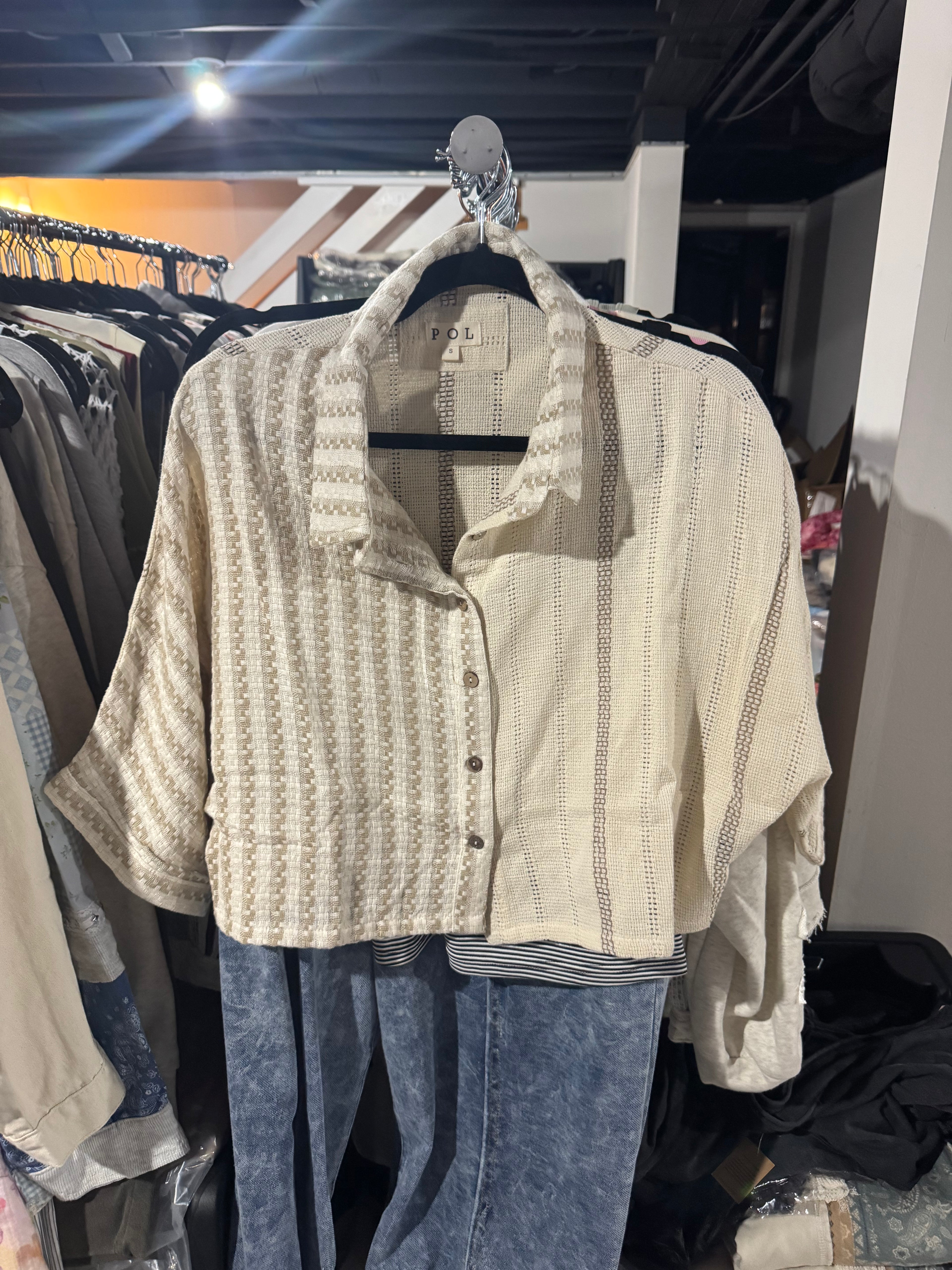 Nora Woven Top