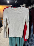 Clark High Neck Long Sleeve | Ash Grey