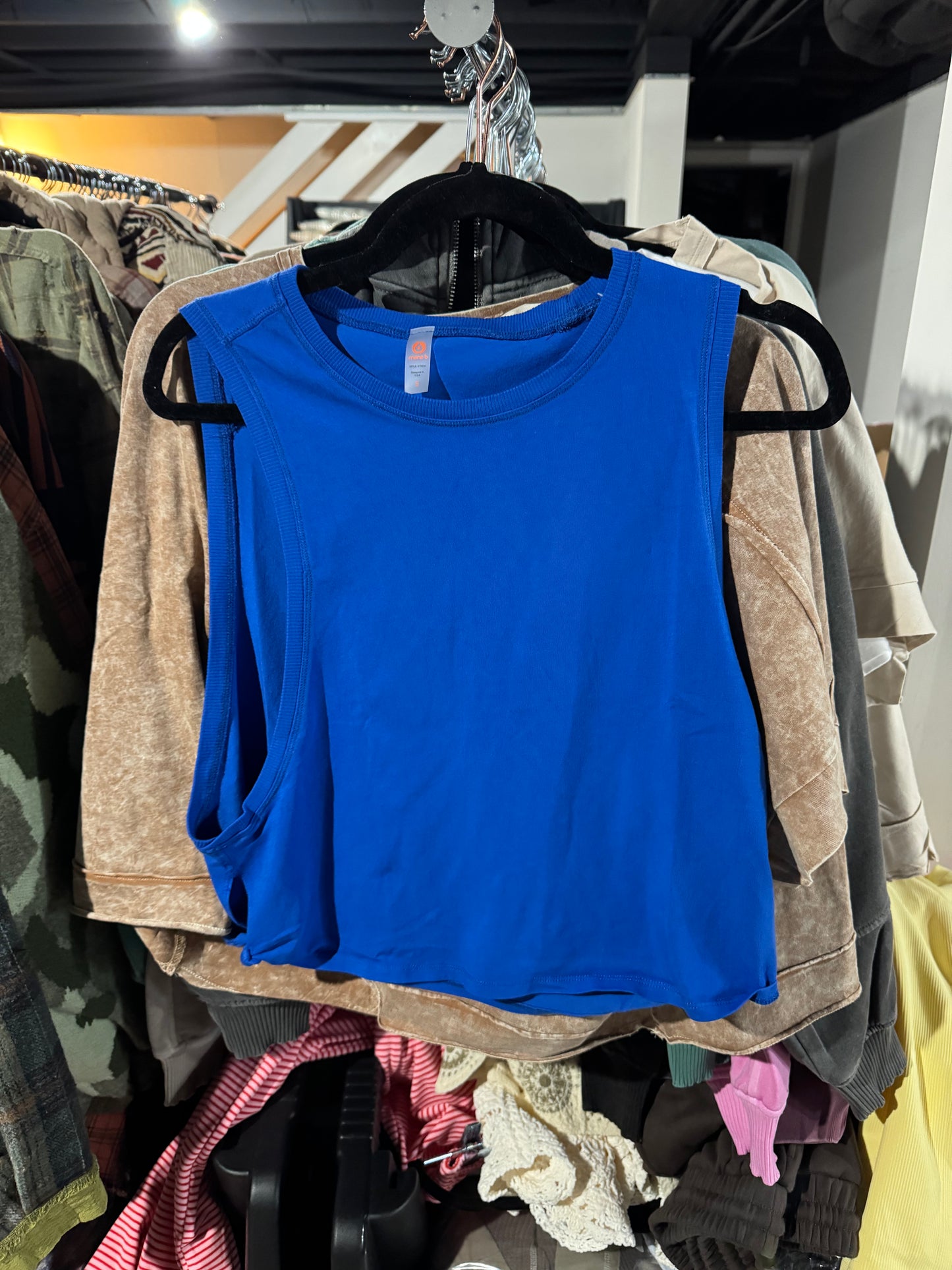 Mono B Workout Tank | Blue