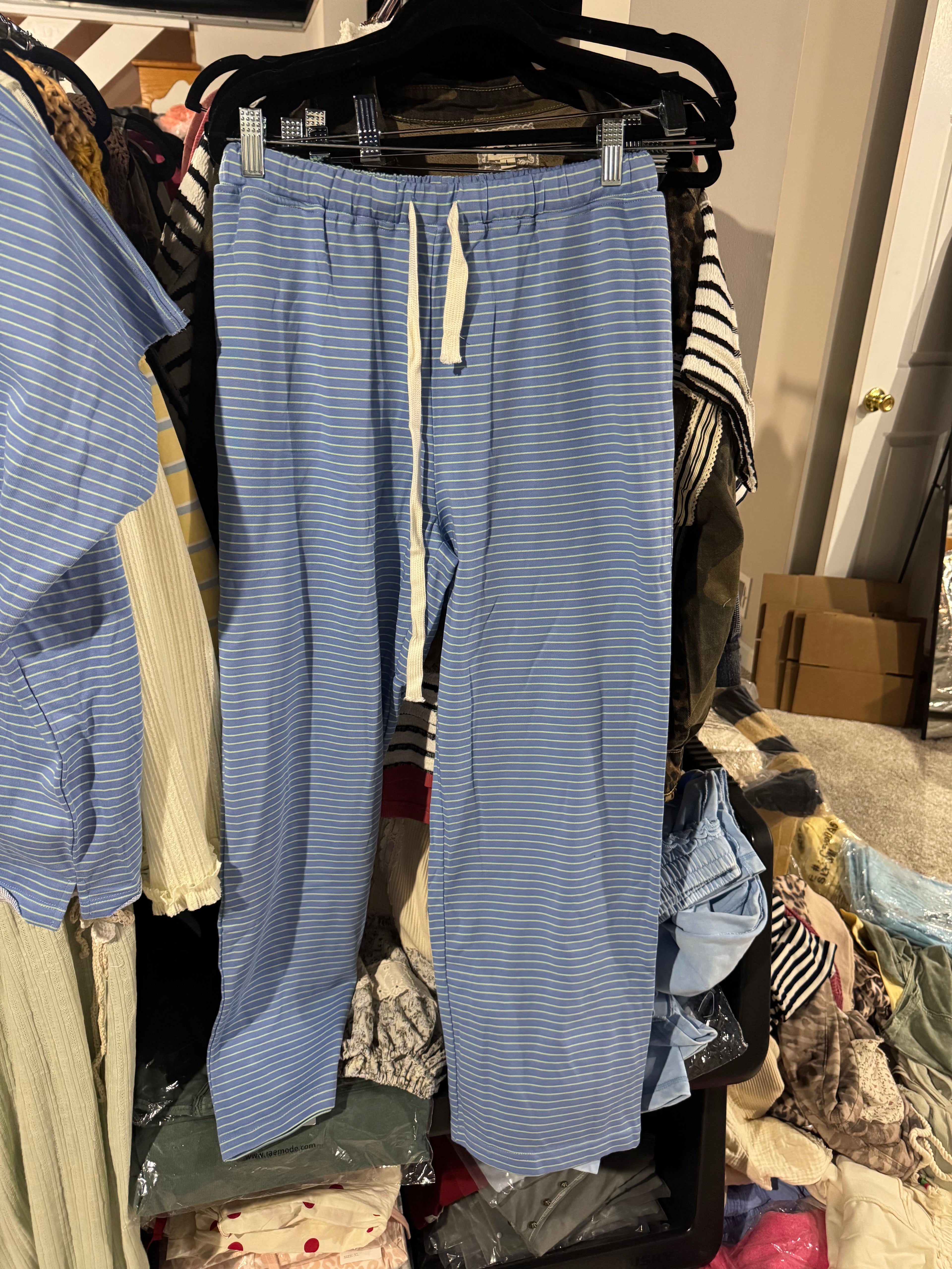 On Repeat Striped Pants