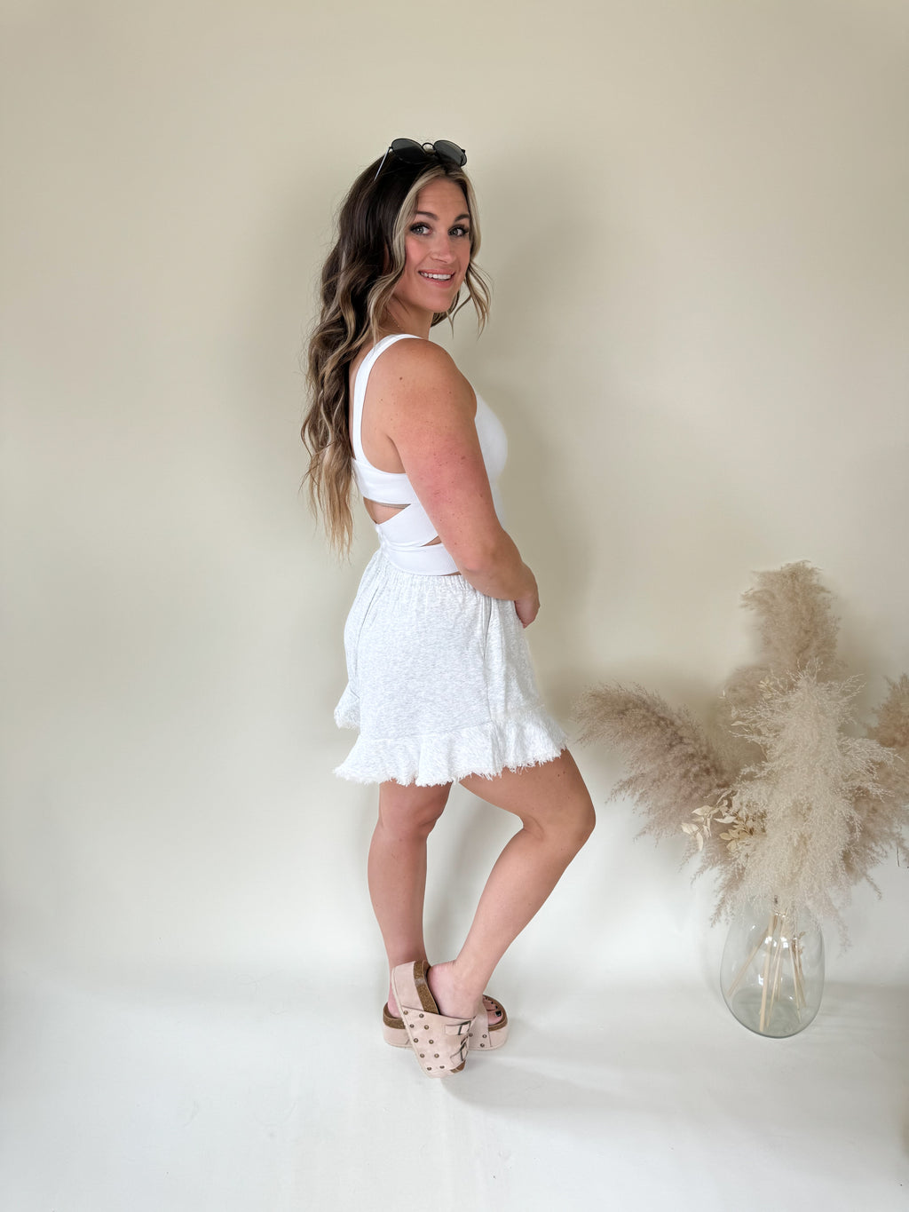 *PRE-ORDER* Auburn Ruffled Shorts