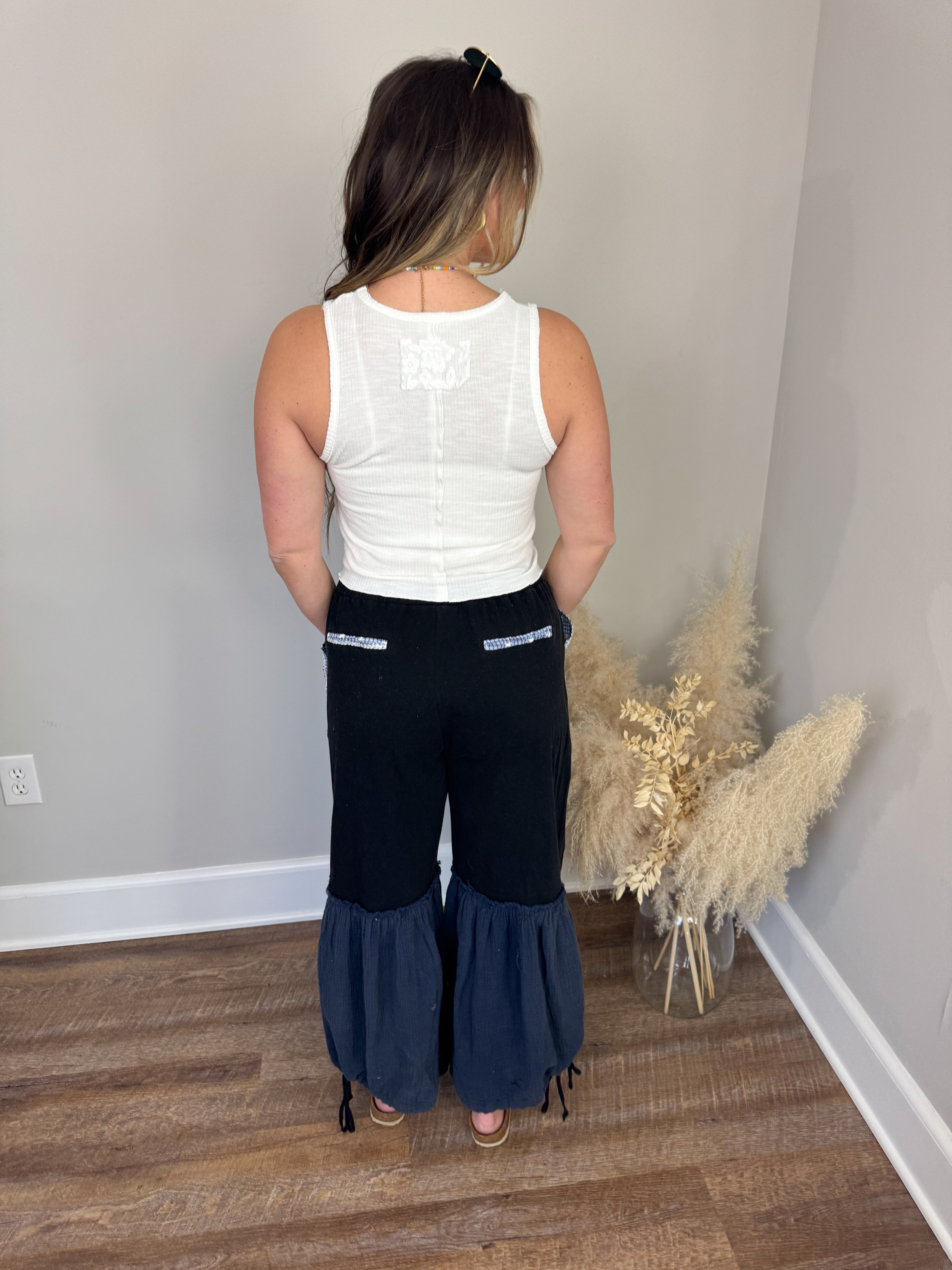 Alex Crop Tank | White