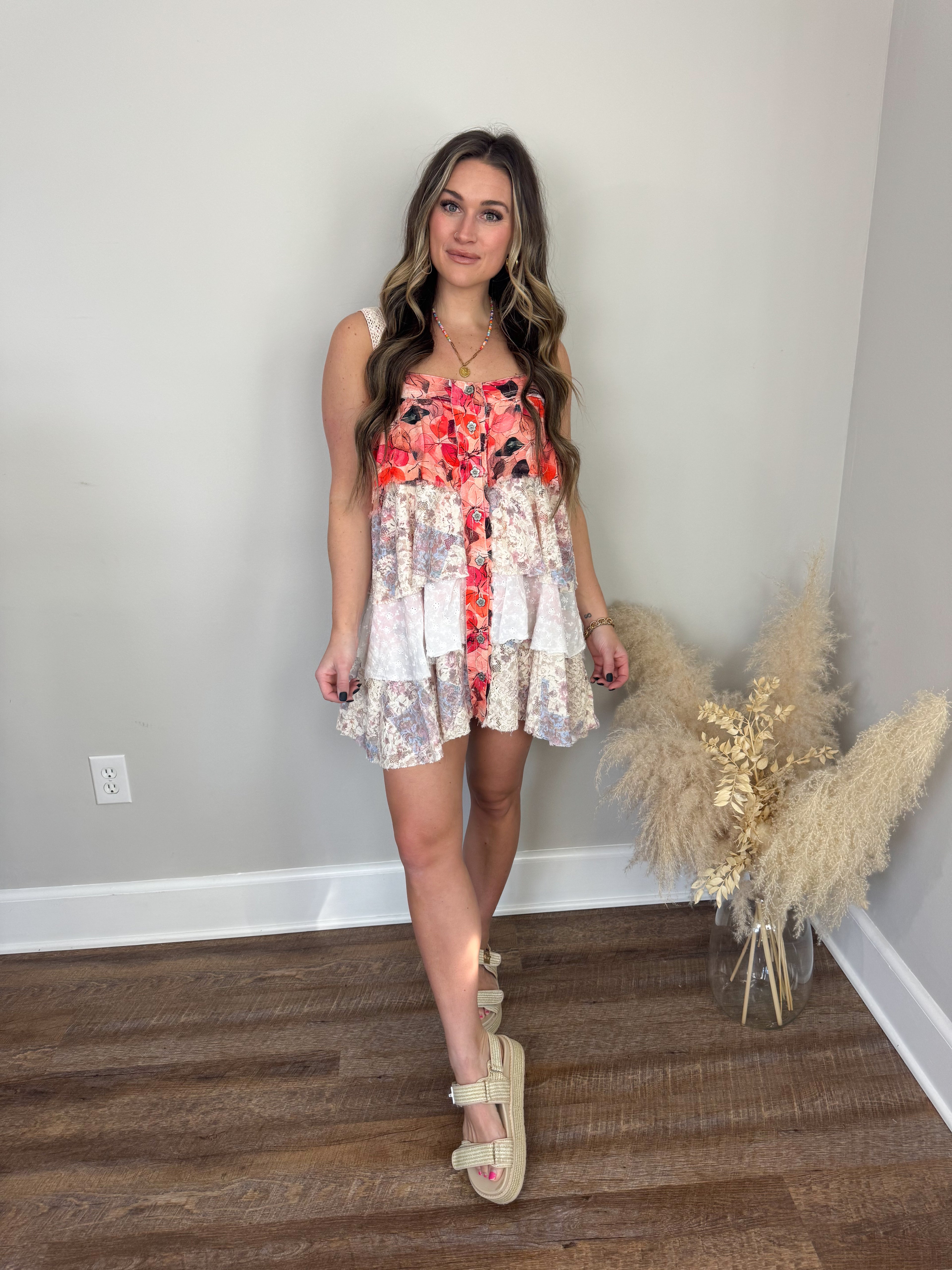Destin Floral Dress