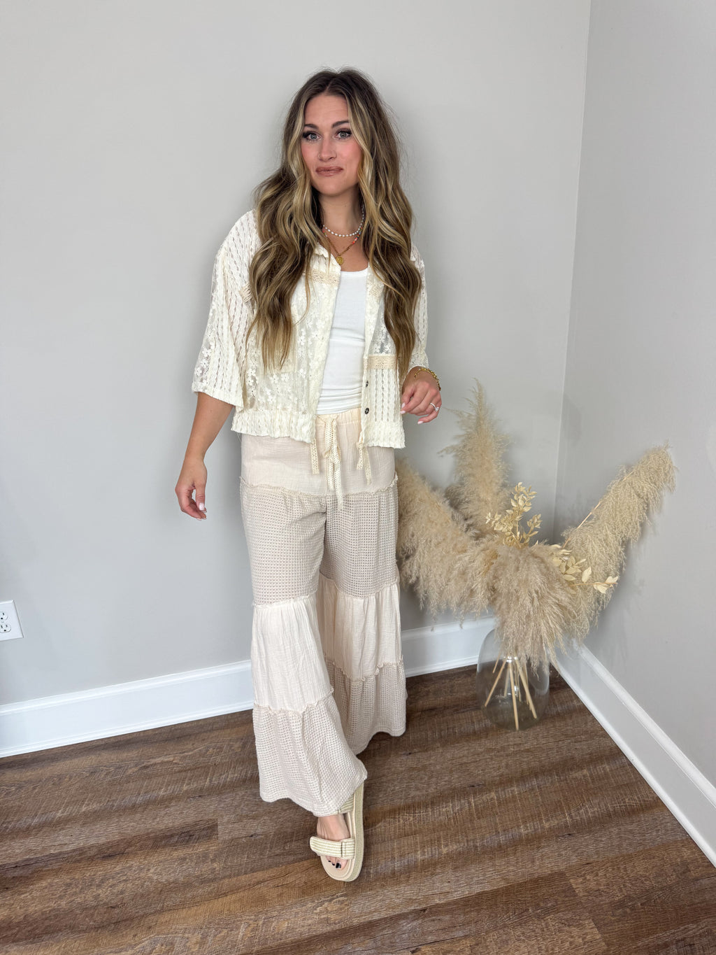 Hunter Gauze Pants | Almond