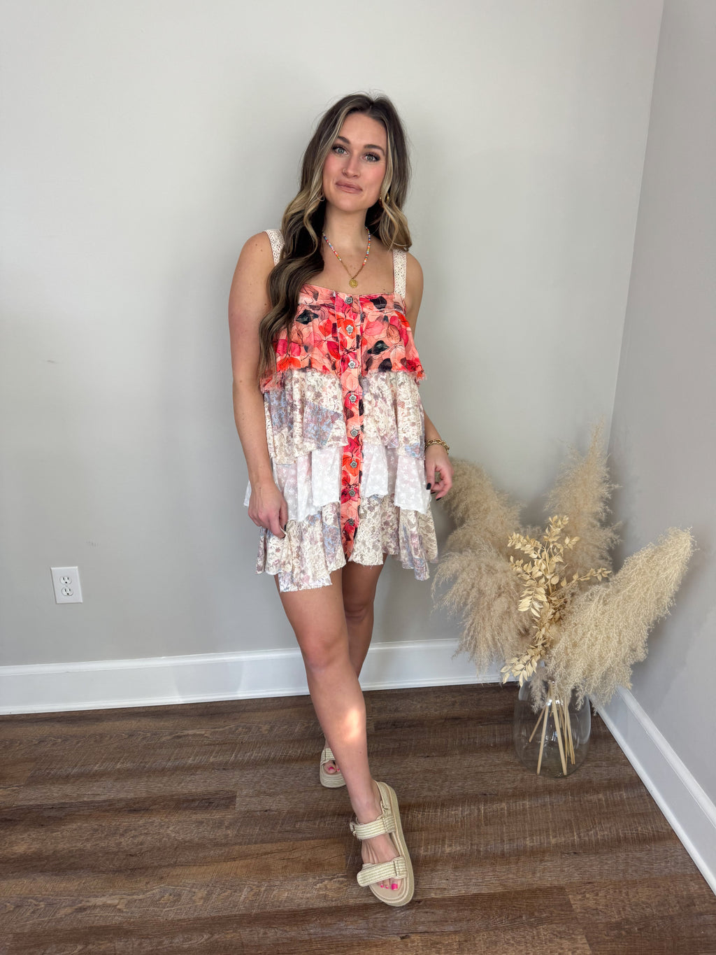 Destin Floral Dress