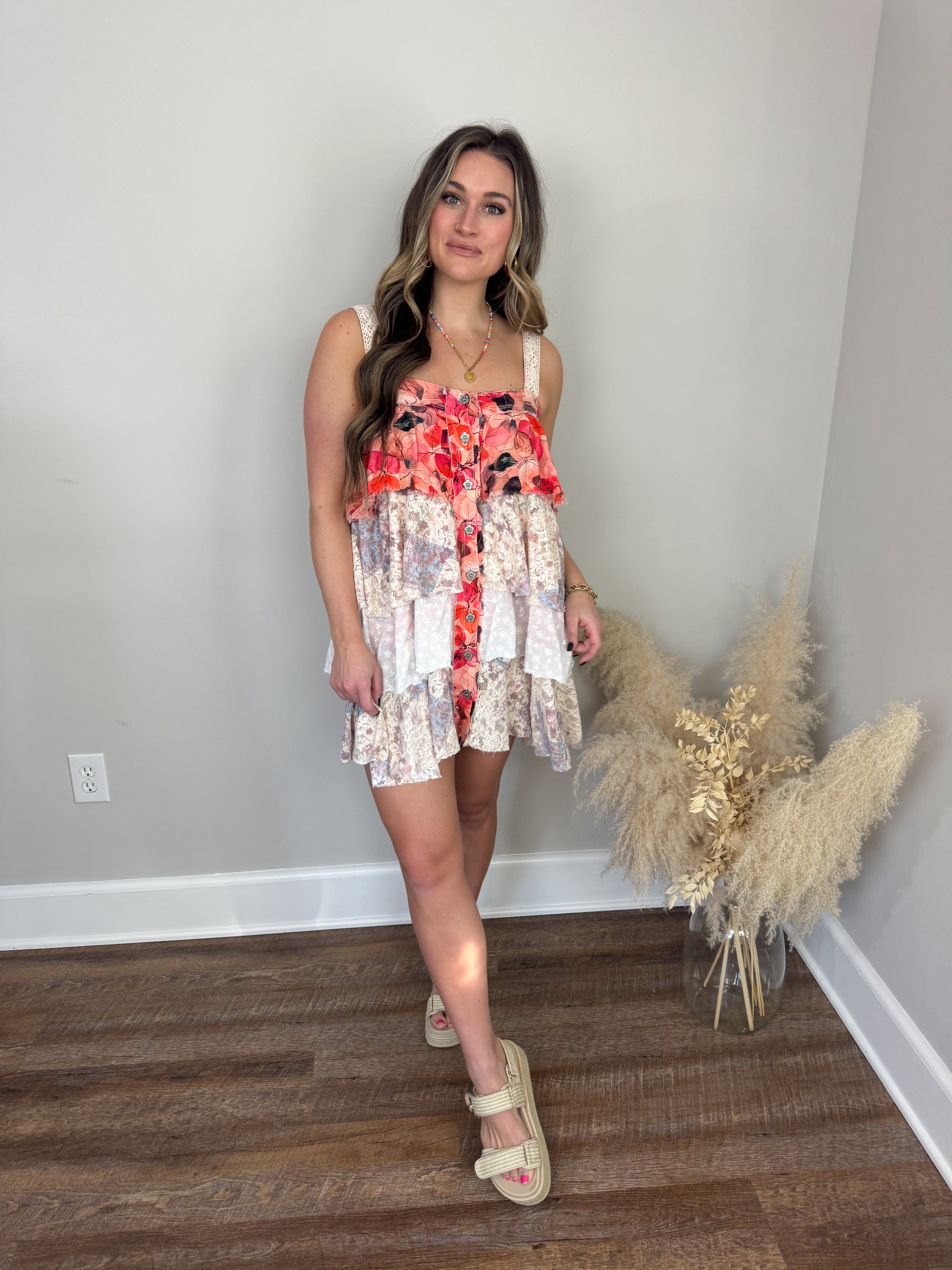 Destin Floral Dress