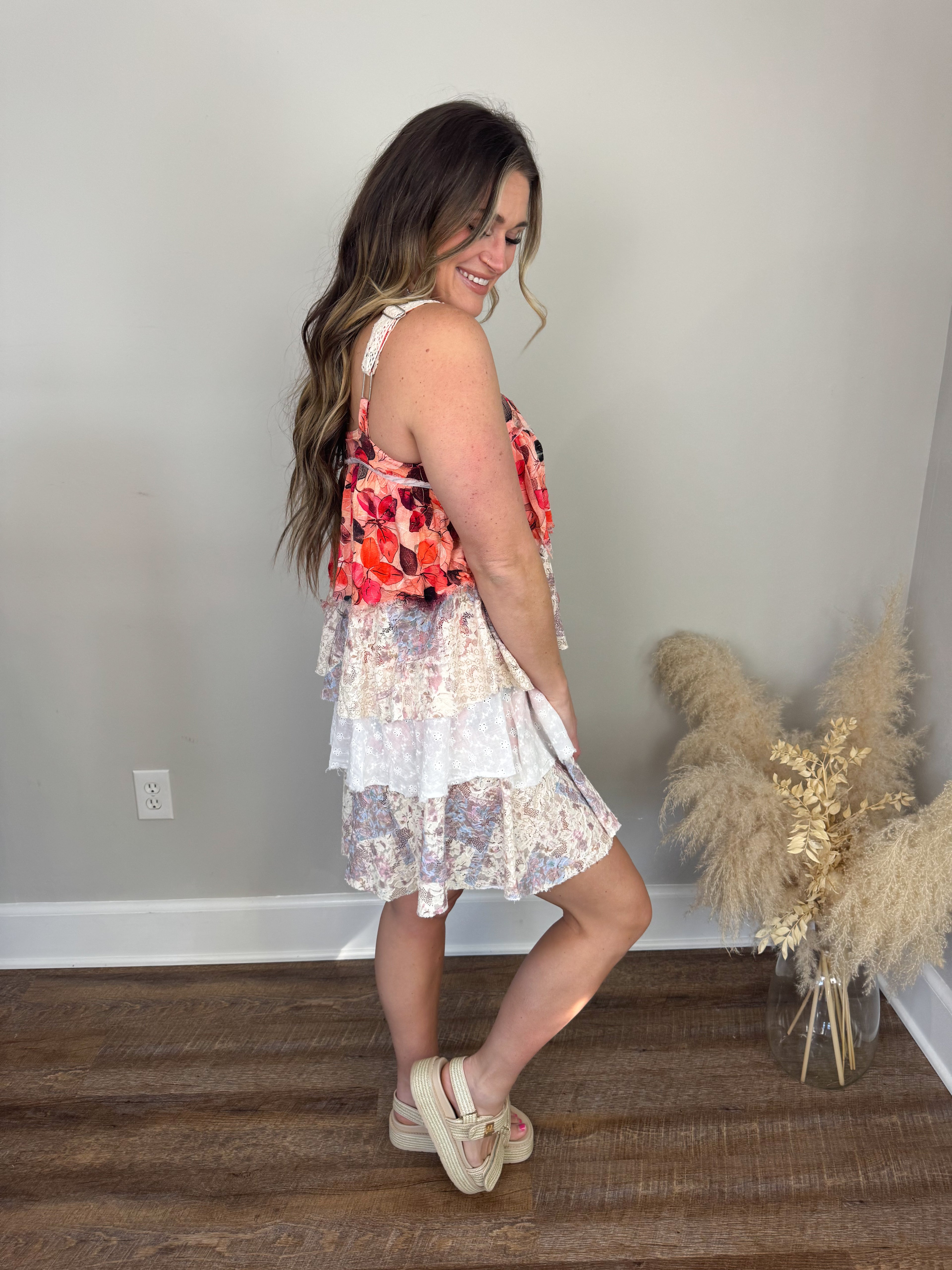 Destin Floral Dress