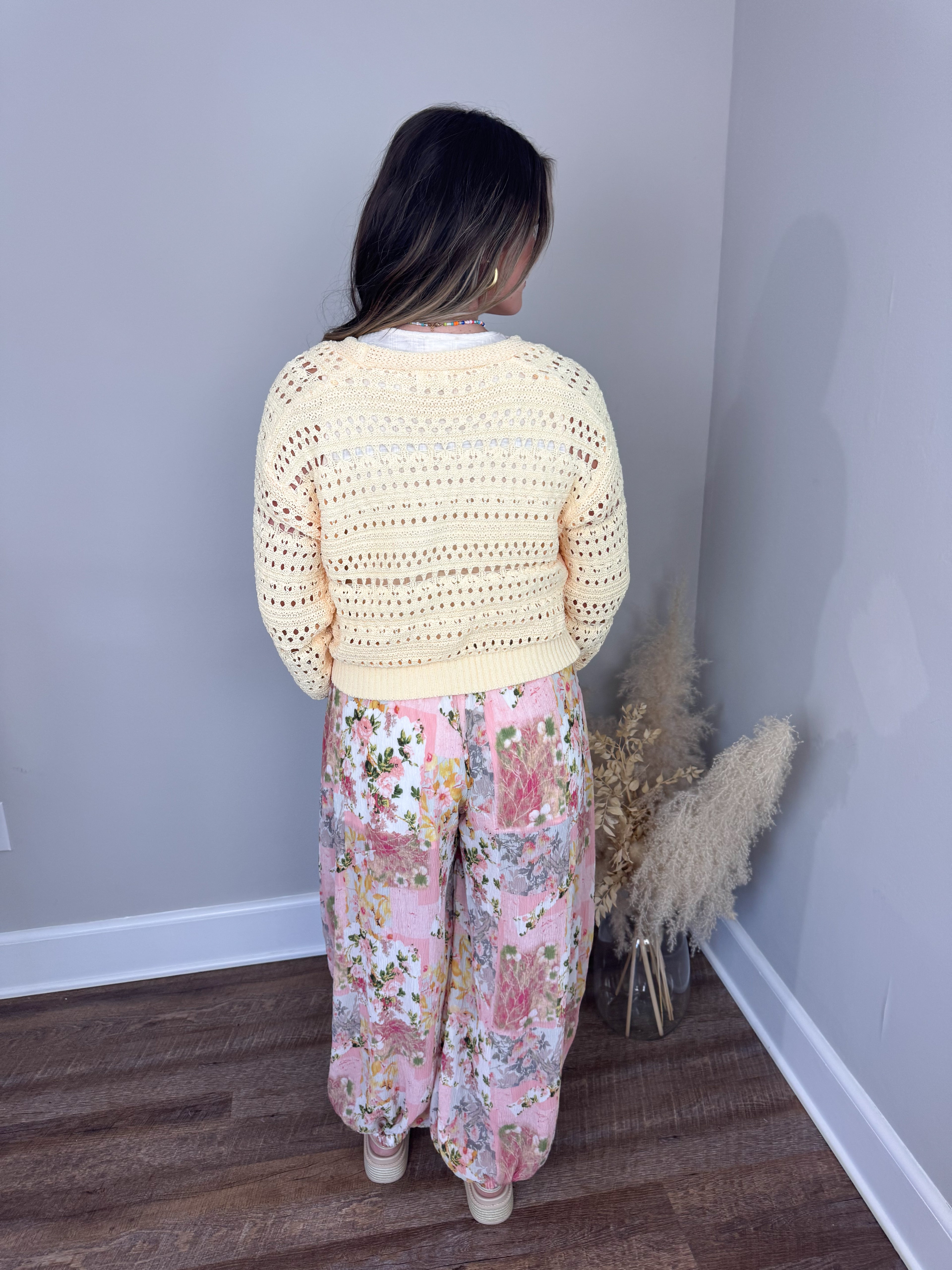 Eva Crochet Sweater