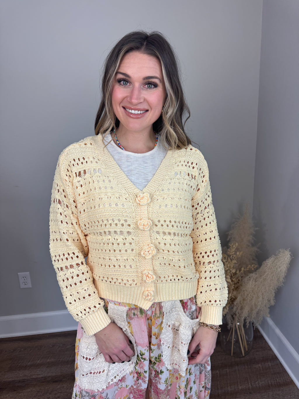 Eva Crochet Sweater