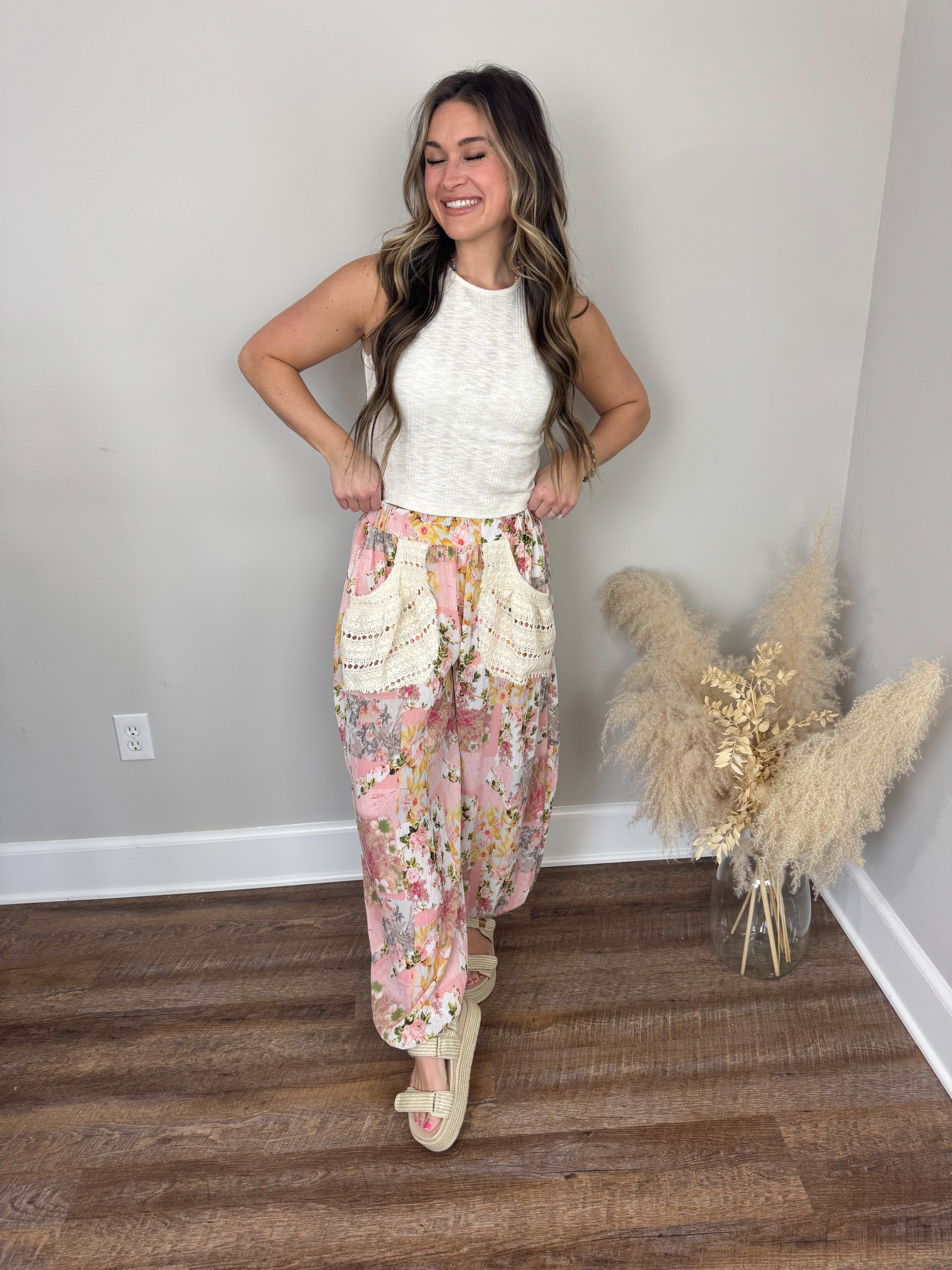 Ella Floral Pants