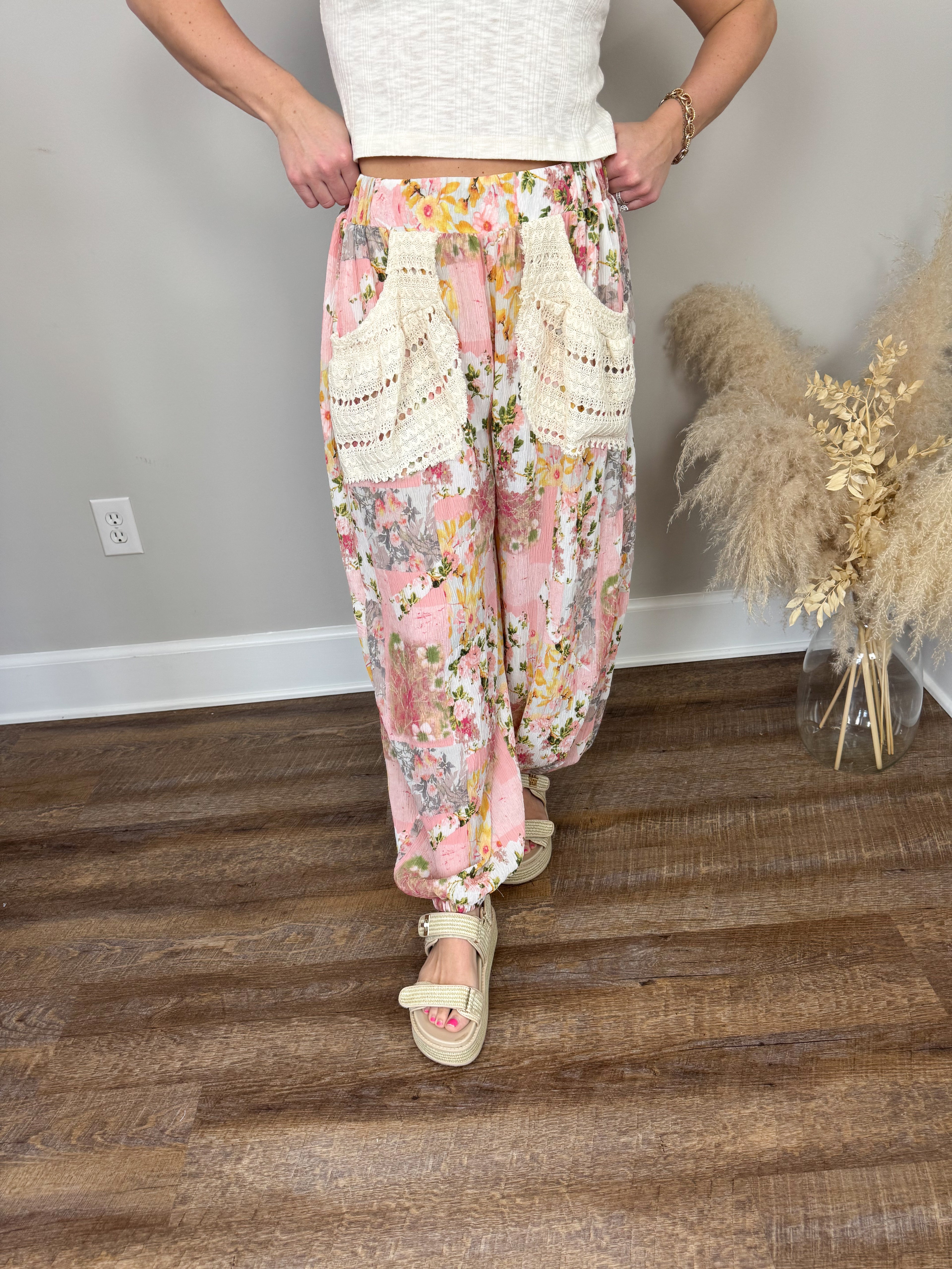 Ella Floral Pants