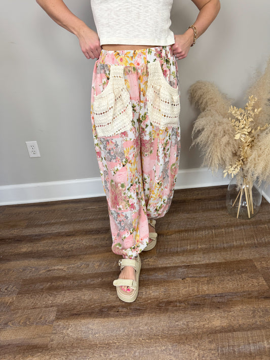 Ella Floral Pants