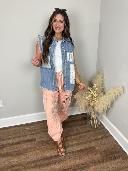 Wild Indigo Denim Vest