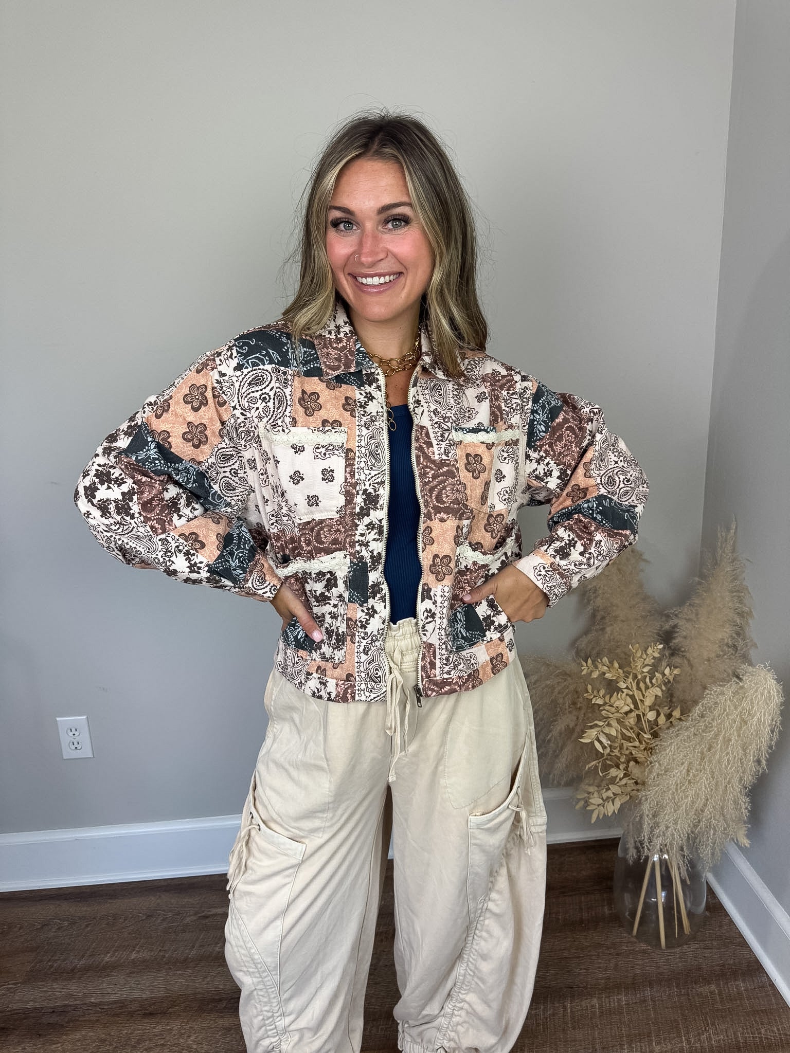 Fall For It Jacket | Paisley