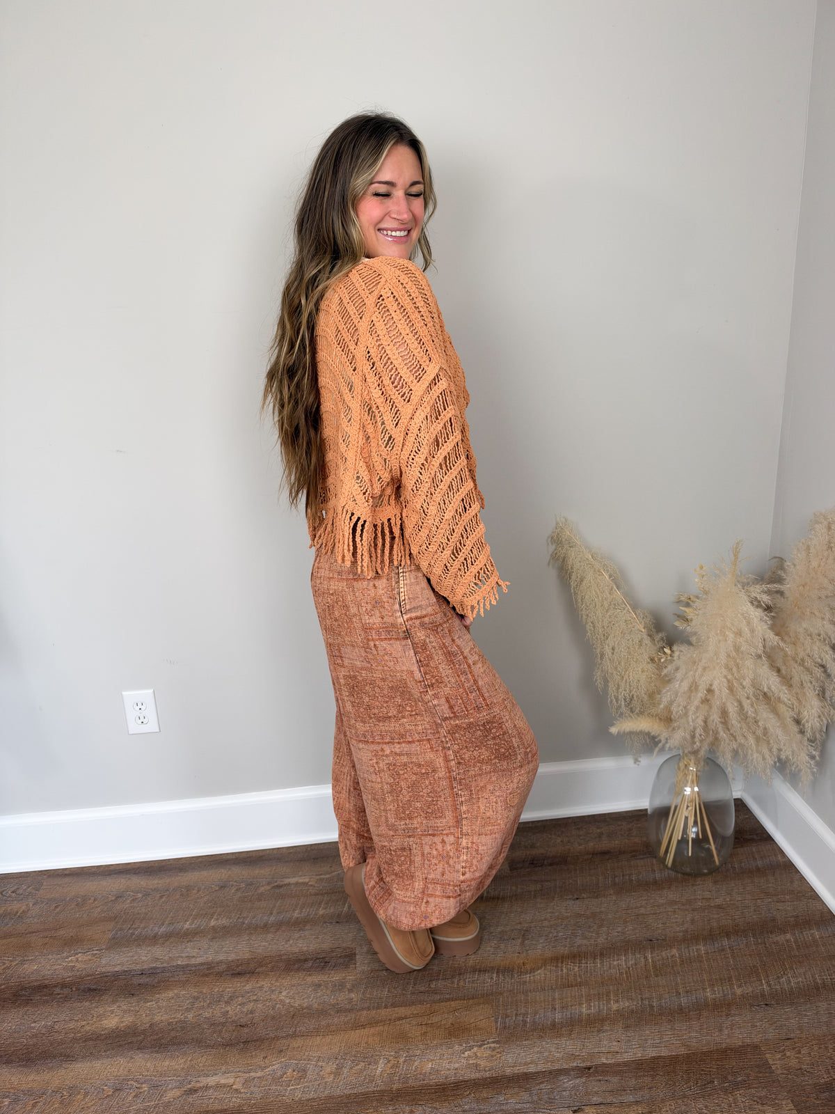 September Printed Pants