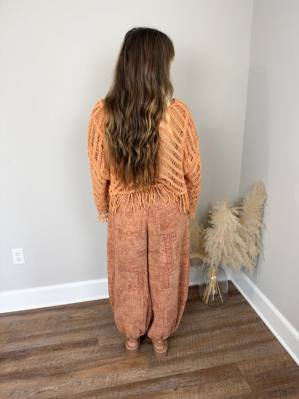 September Printed Pants