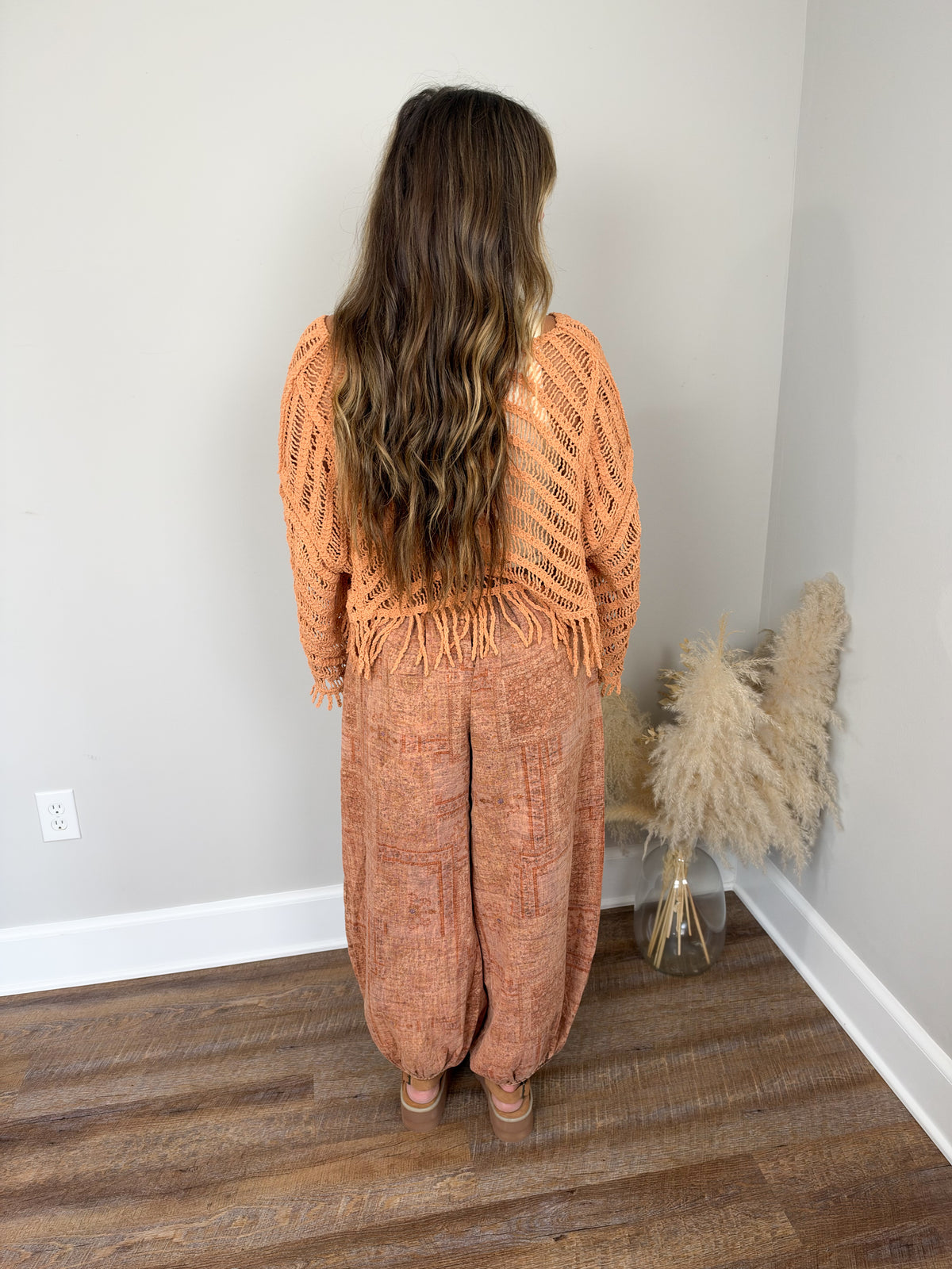 September Printed Pants