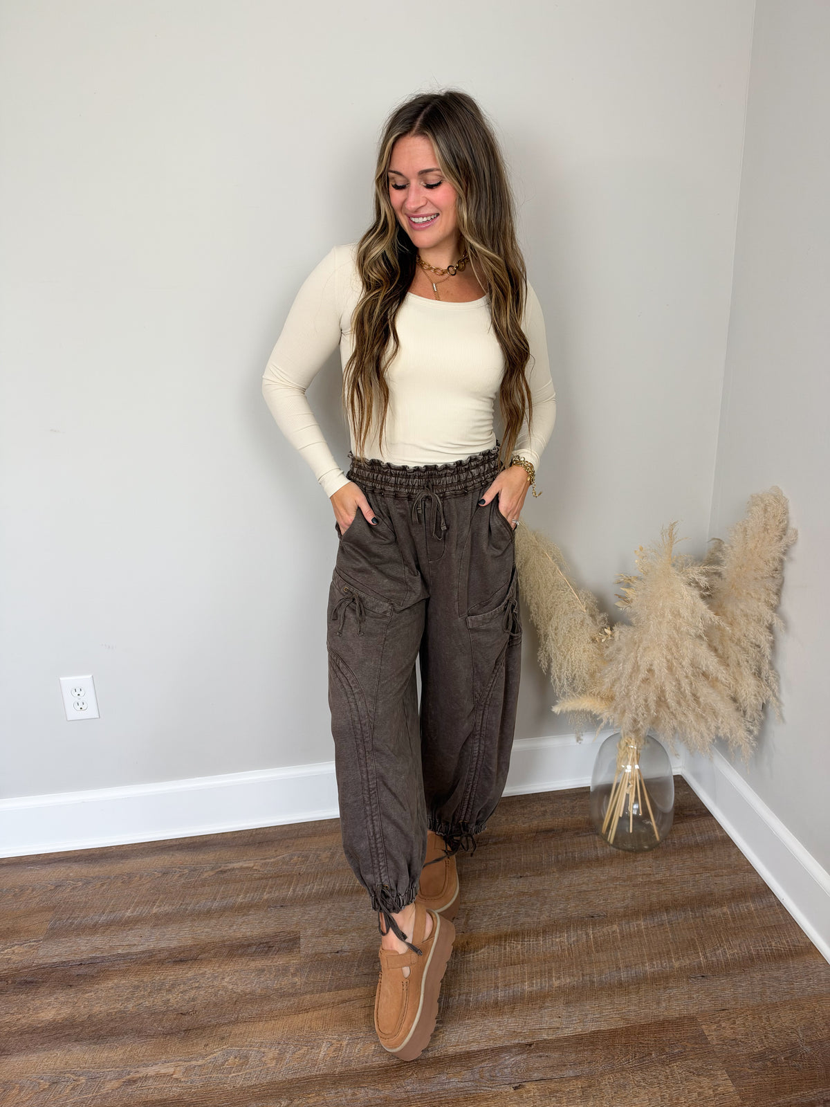Heritage French Terry Pants | Coffee