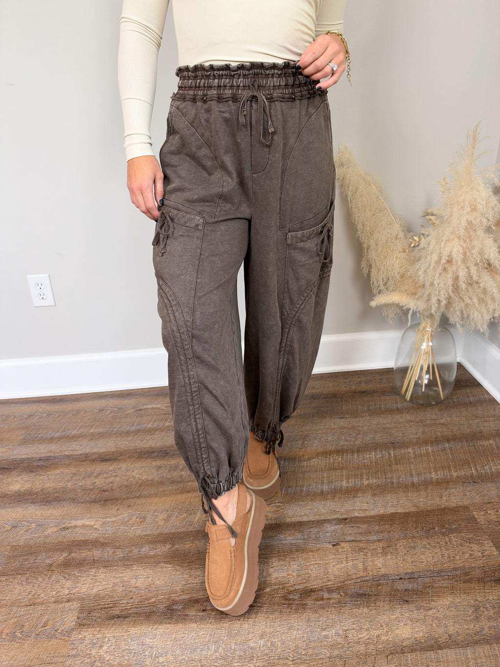 Heritage French Terry Pants | Coffee