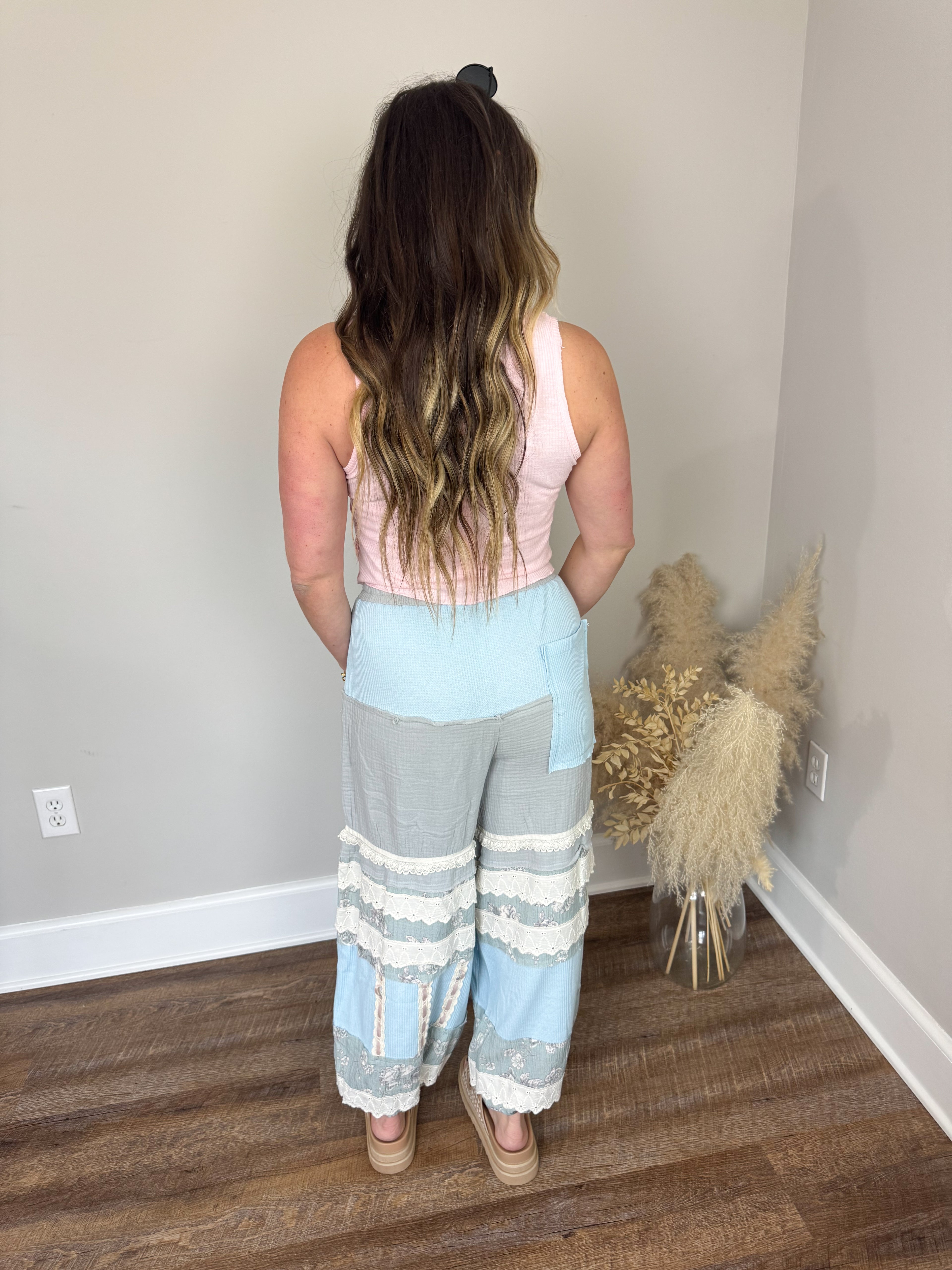 Honey Haze Joggers | Blue