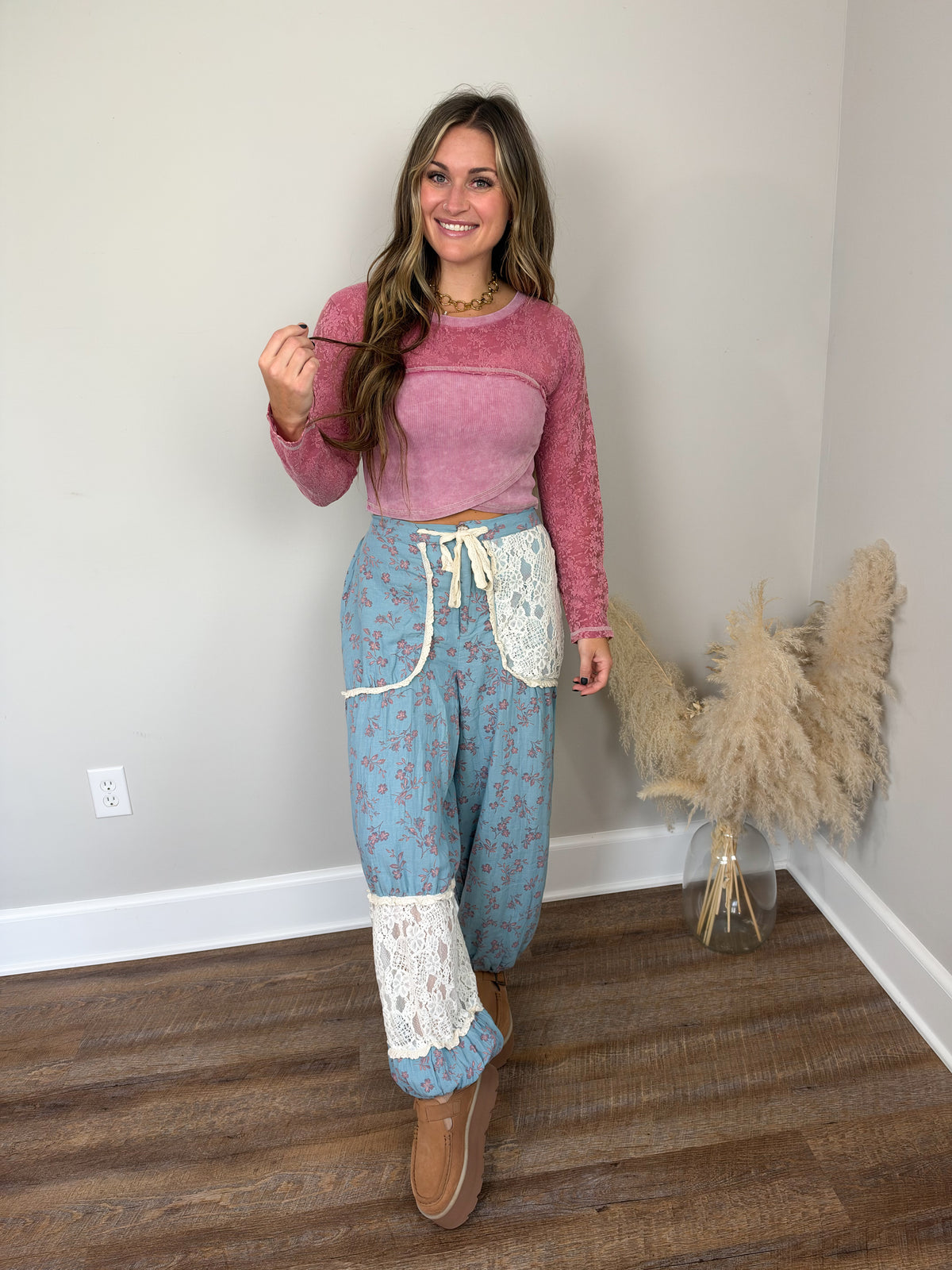 Iris Top | Pink
