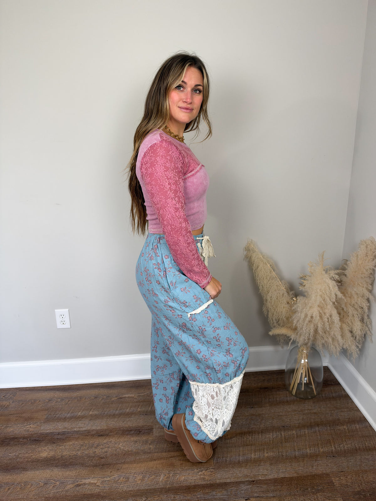 Iris Top | Pink