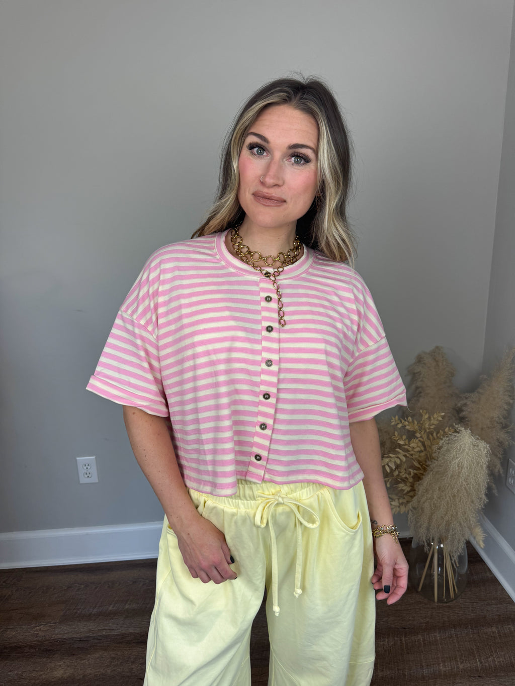 Easy Breezy Striped Top
