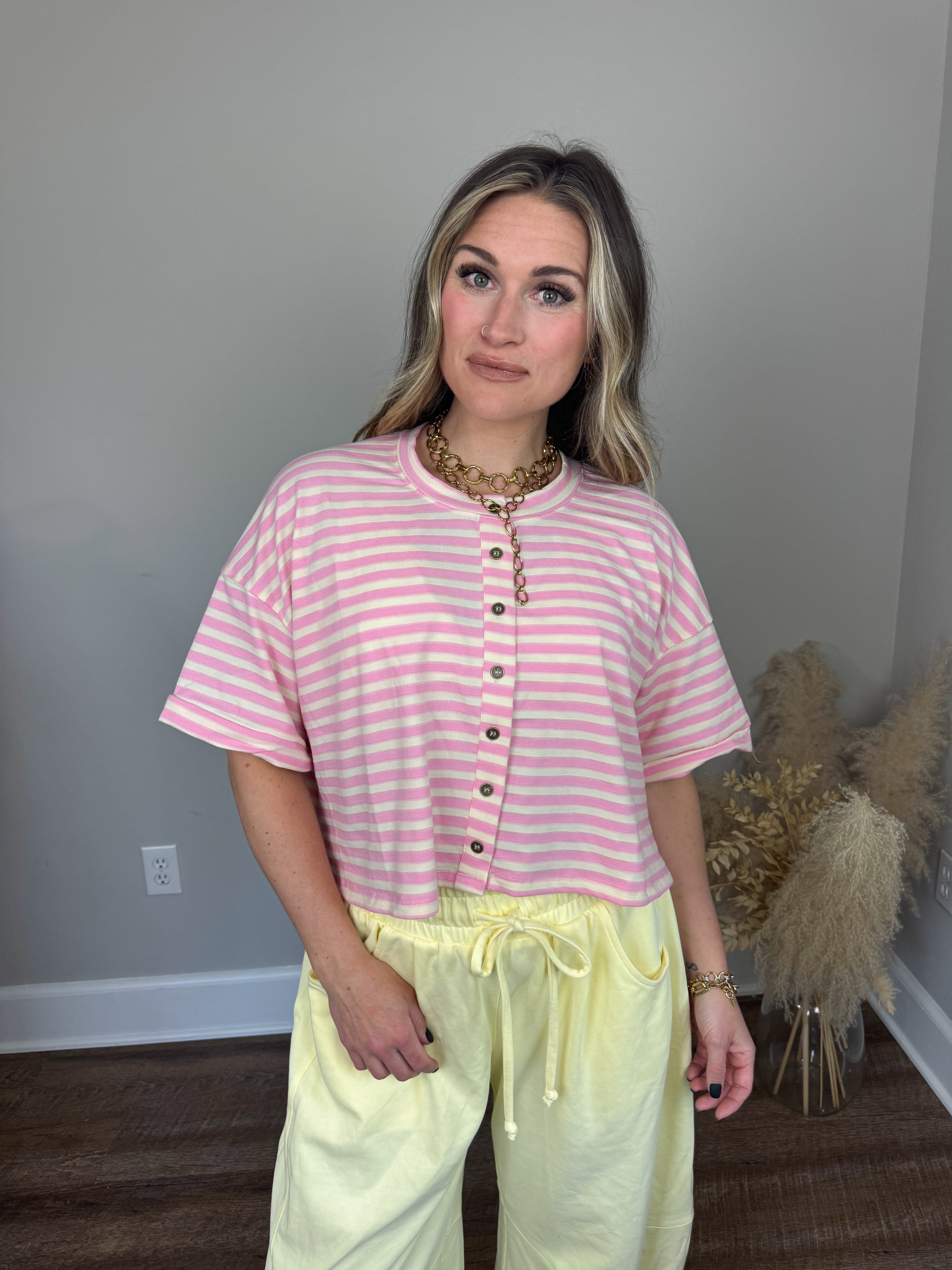 *PRE-ORDER* Easy Breezy Striped Top