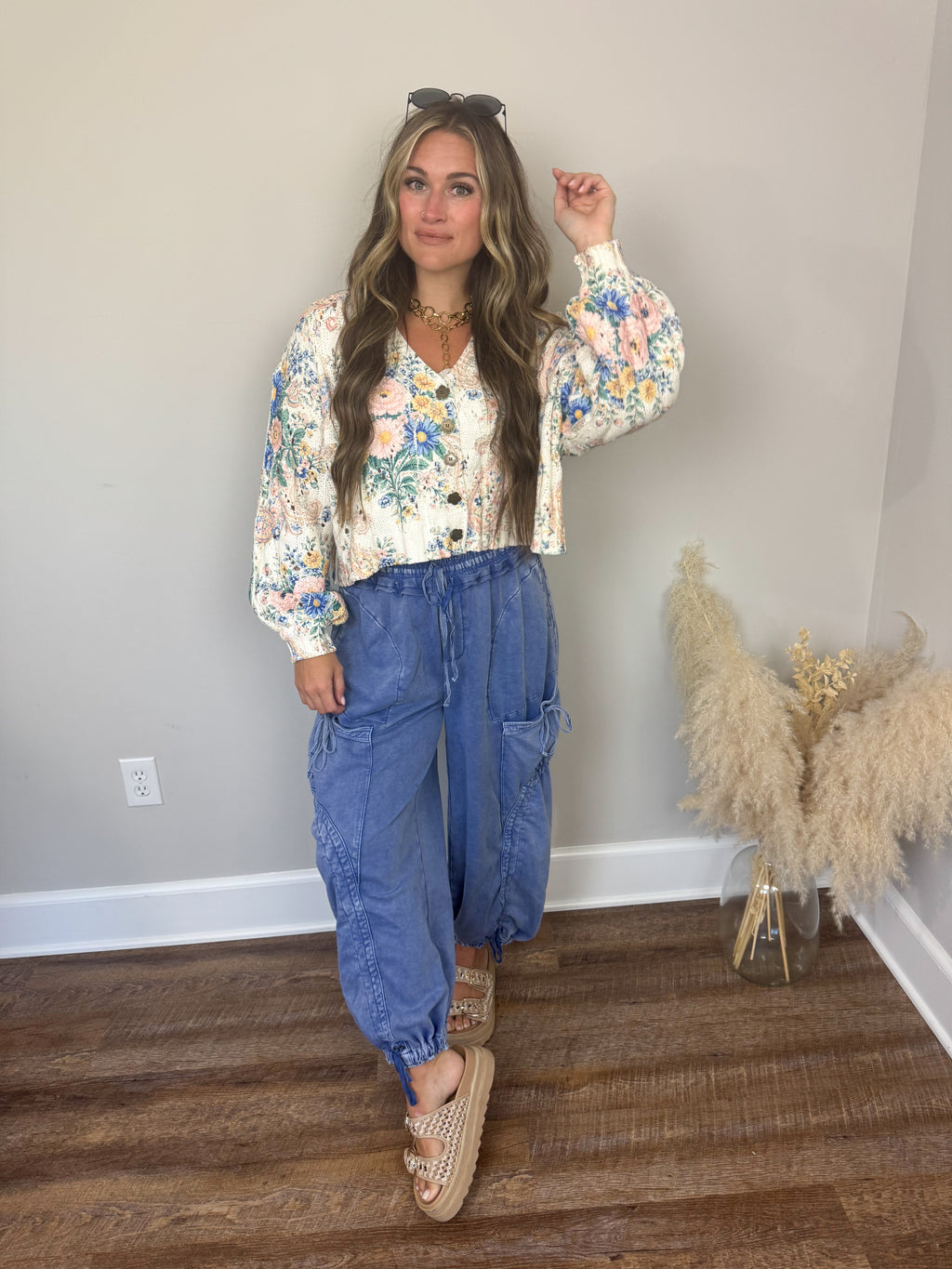 Syracuse Floral Sweater
