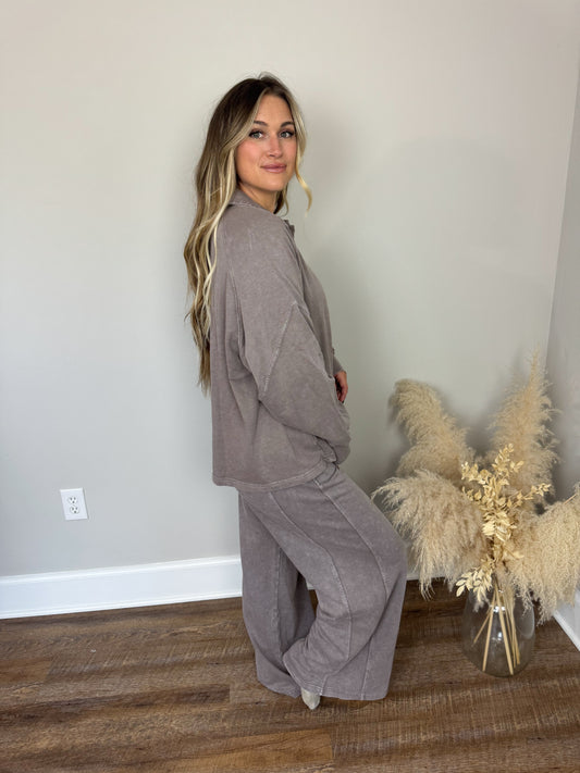 Willow Terry Pullover | Mocha