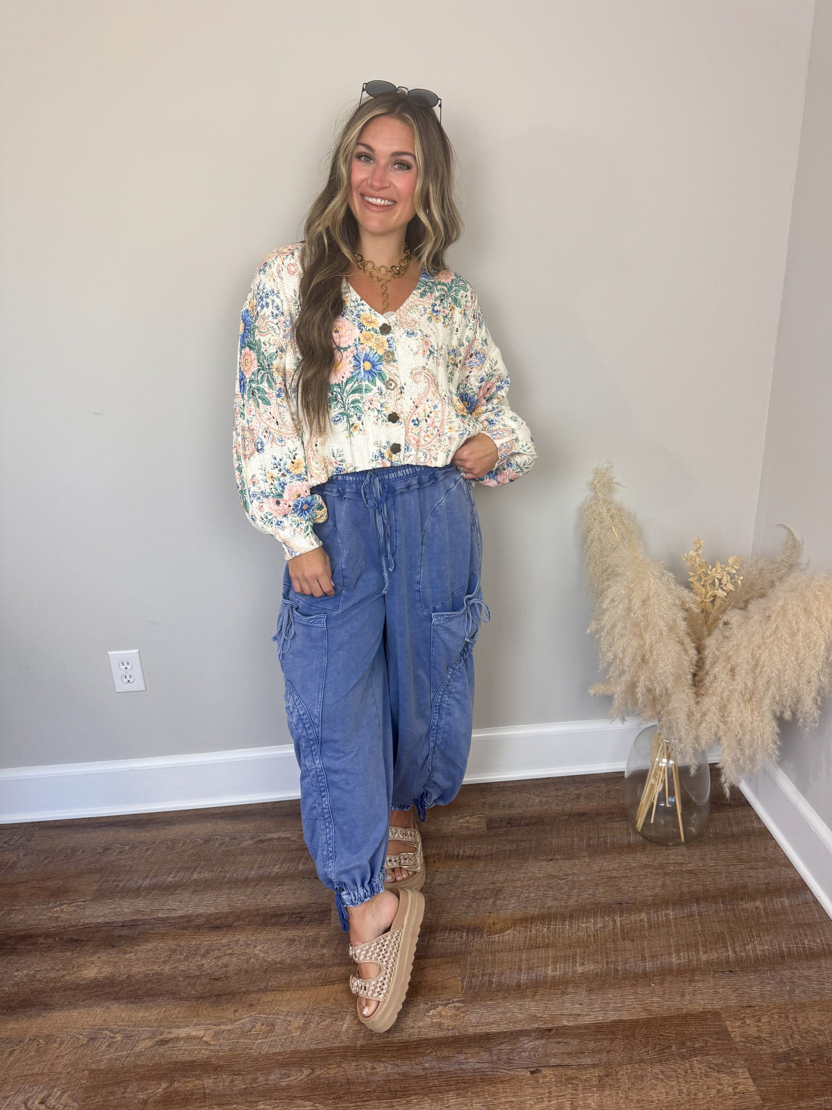 Syracuse Floral Sweater