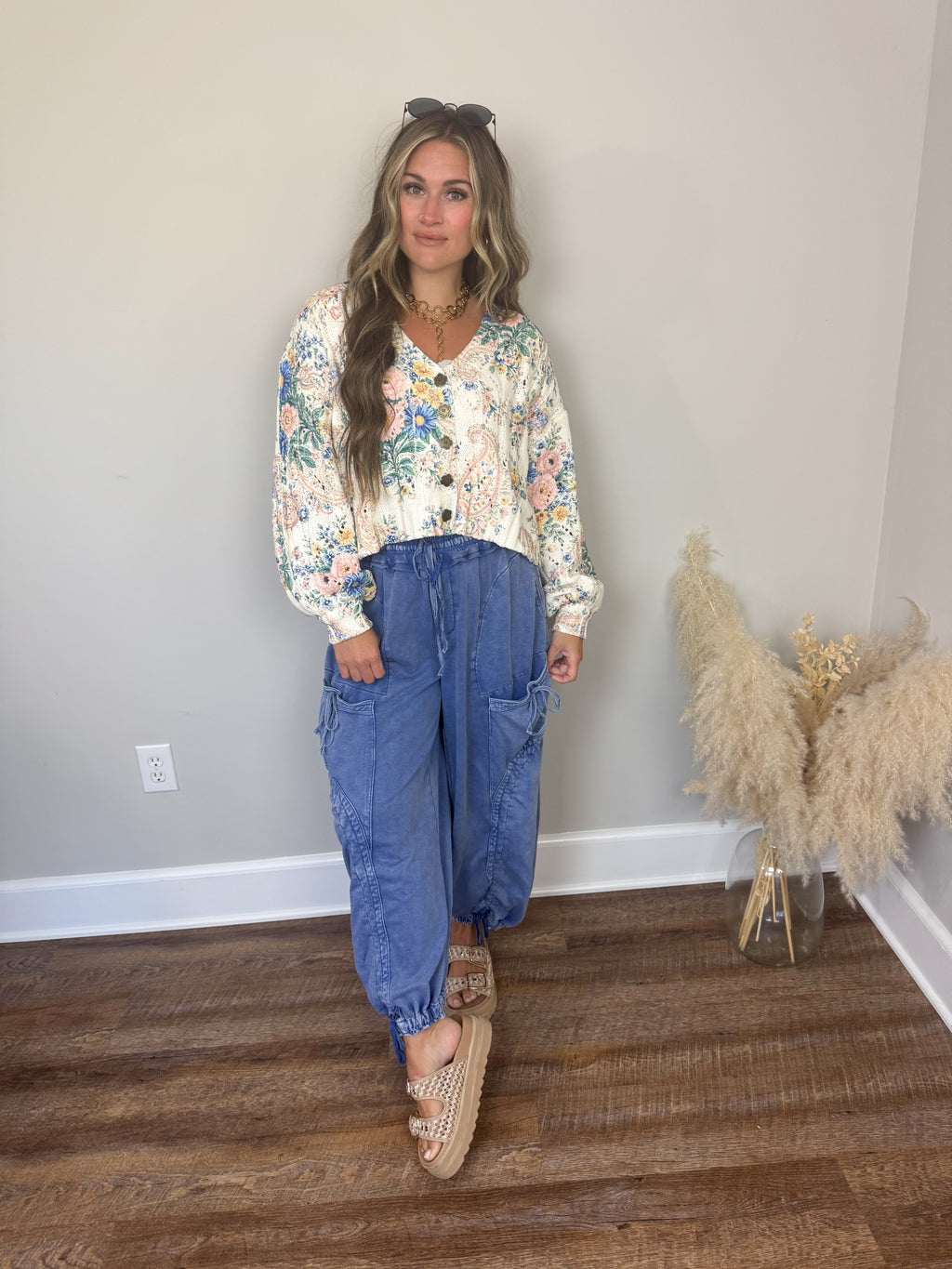 Syracuse Floral Sweater