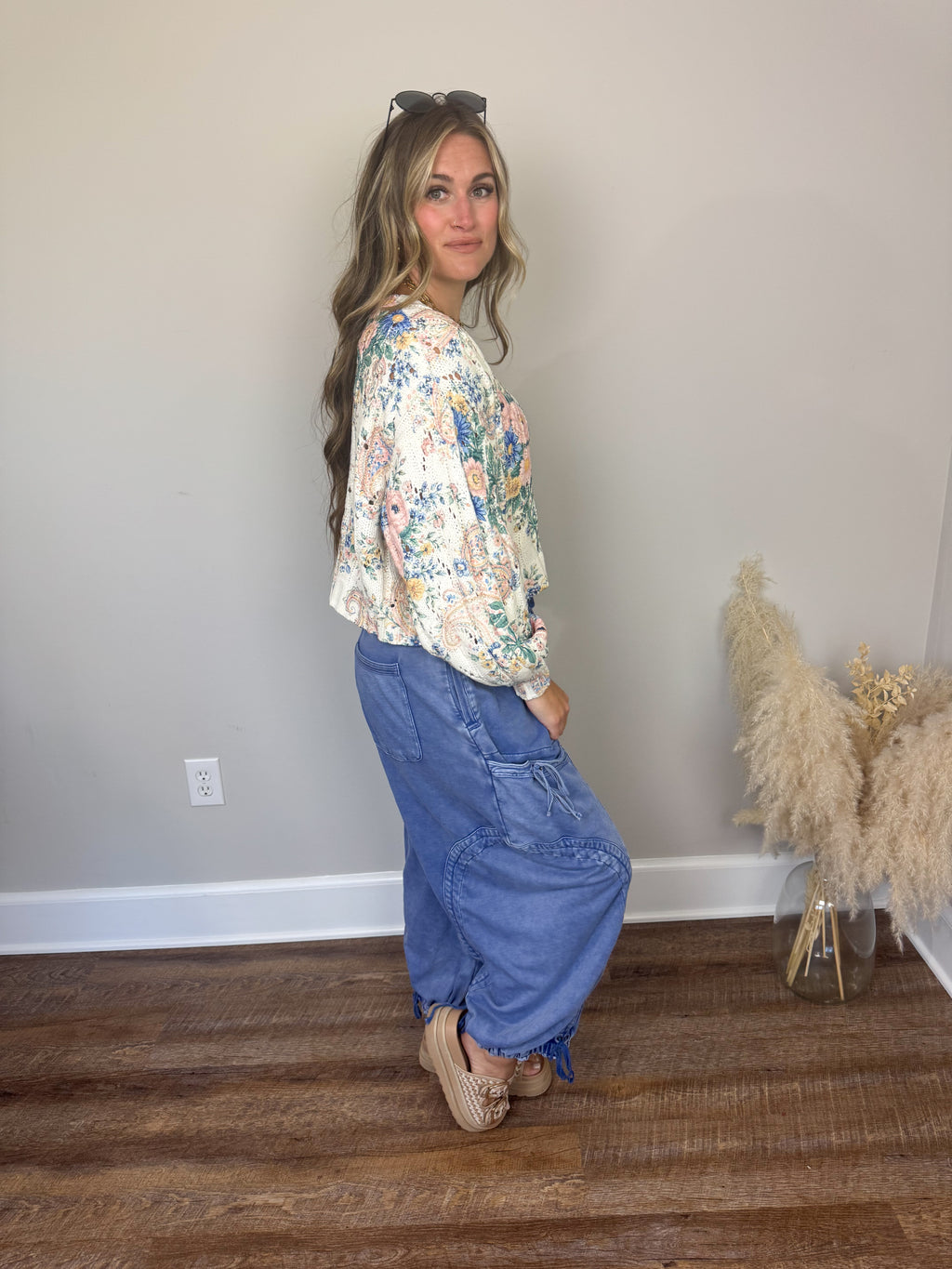 Syracuse Floral Sweater
