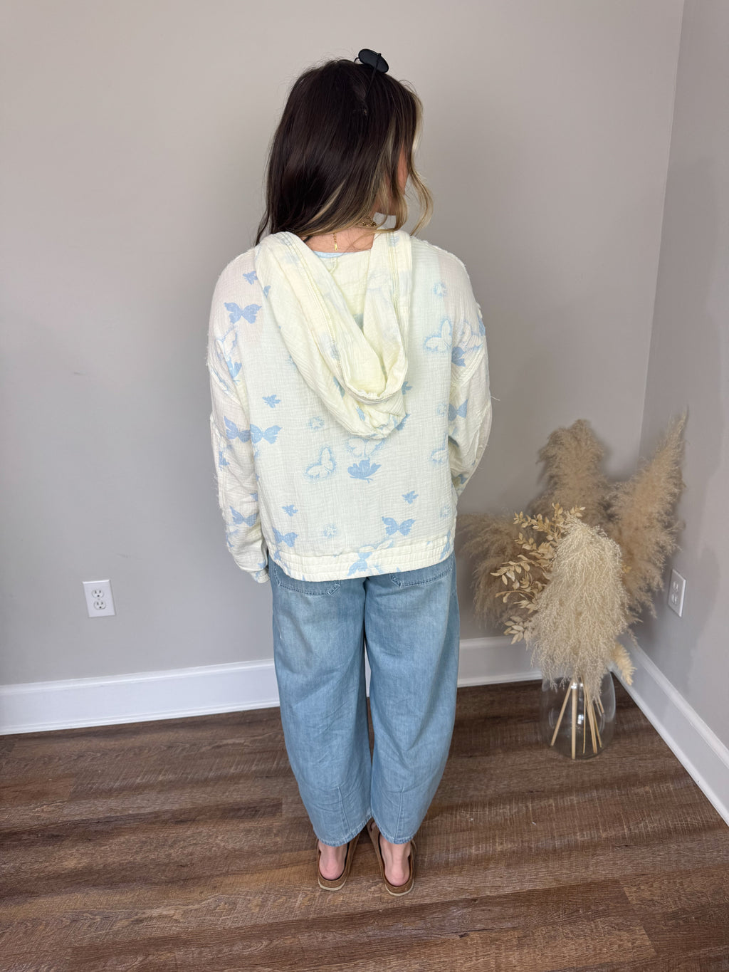 Butterfly Kiss Gauze Hoodie