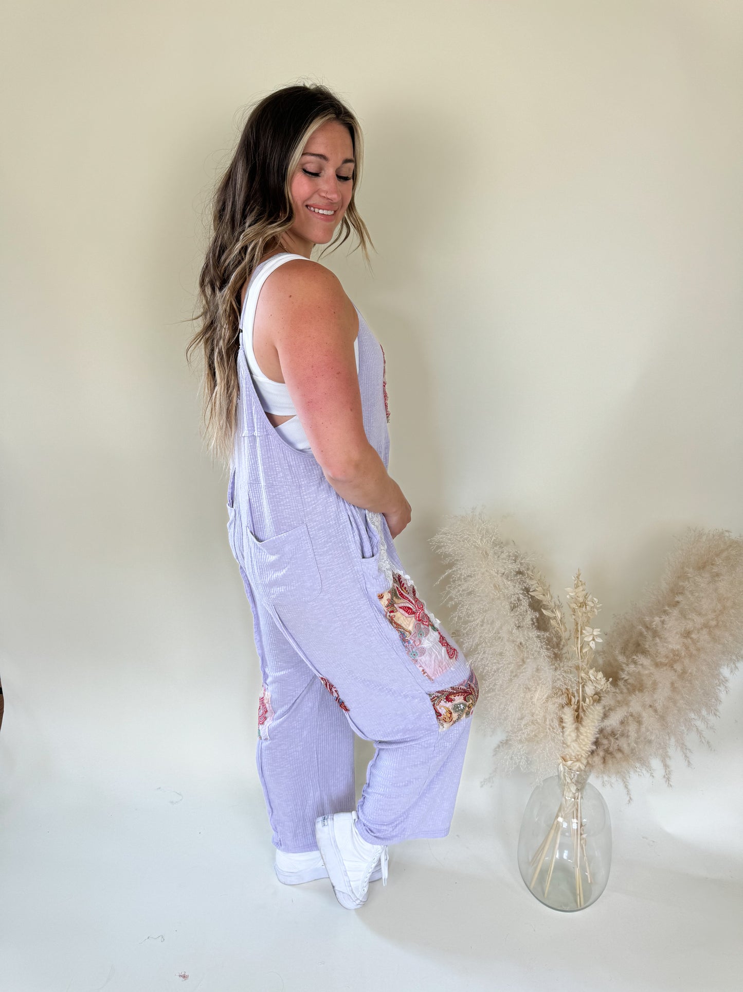 Down Bad Jumpsuit | Lilac