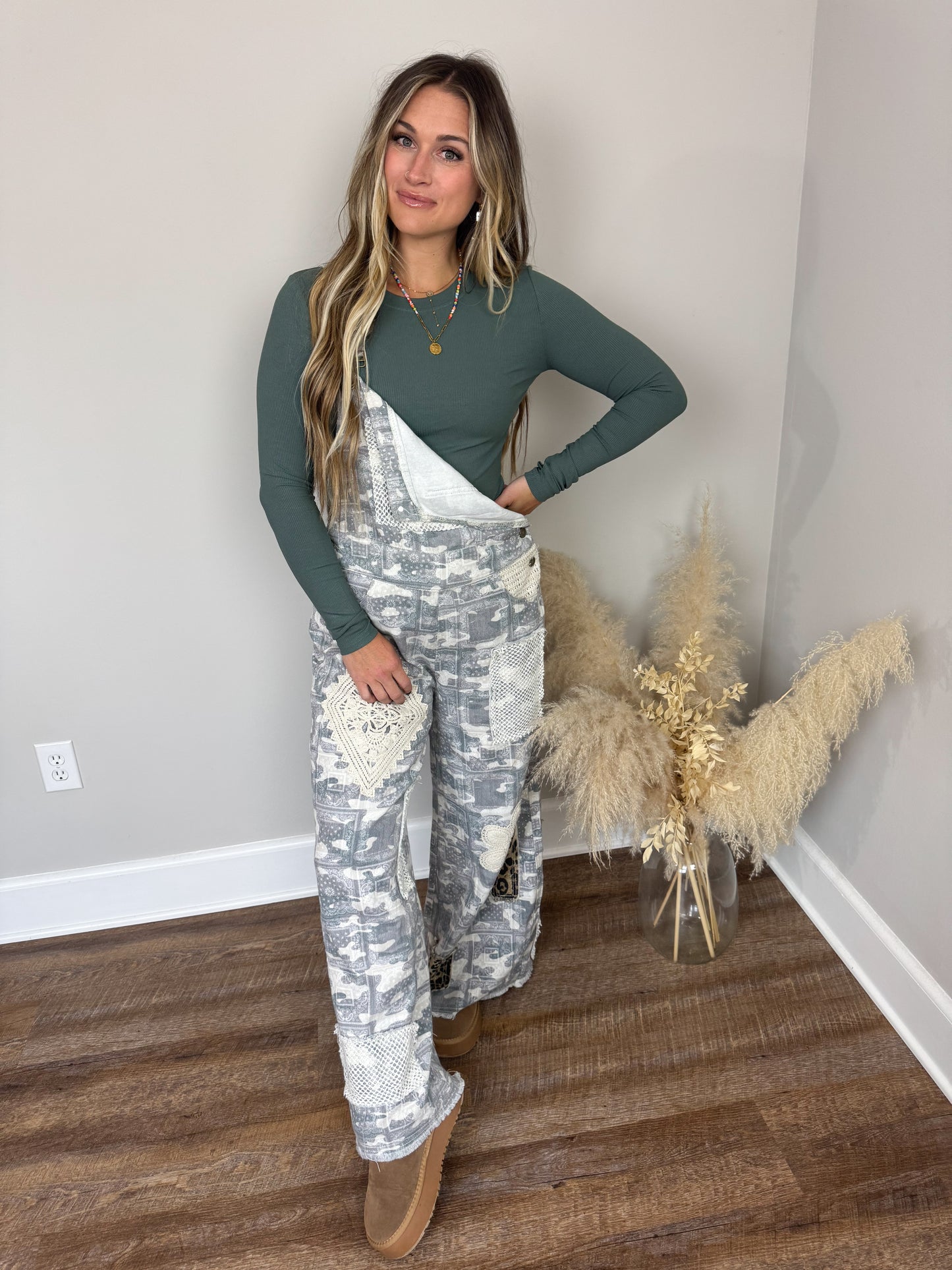 Clark High Neck Long Sleeve | Hunter Green