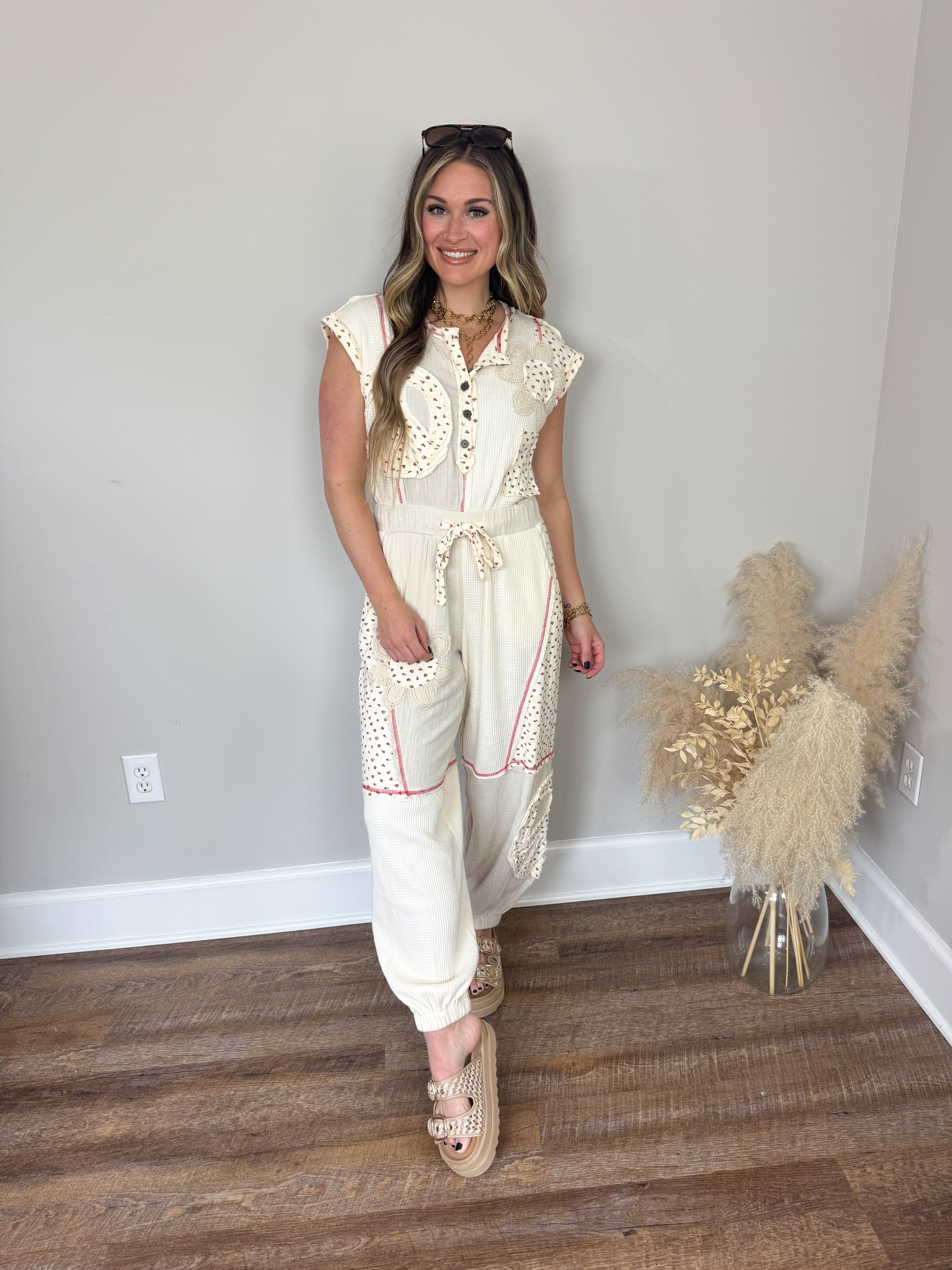 Adventure Thermal Jumpsuit | Cream