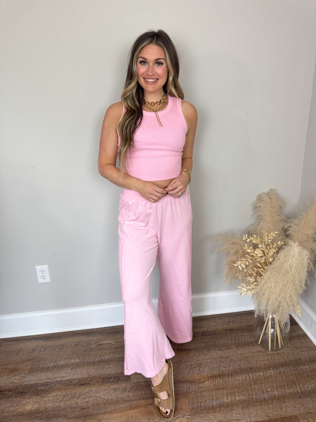 Coastal Knit Top | Ballet Pink